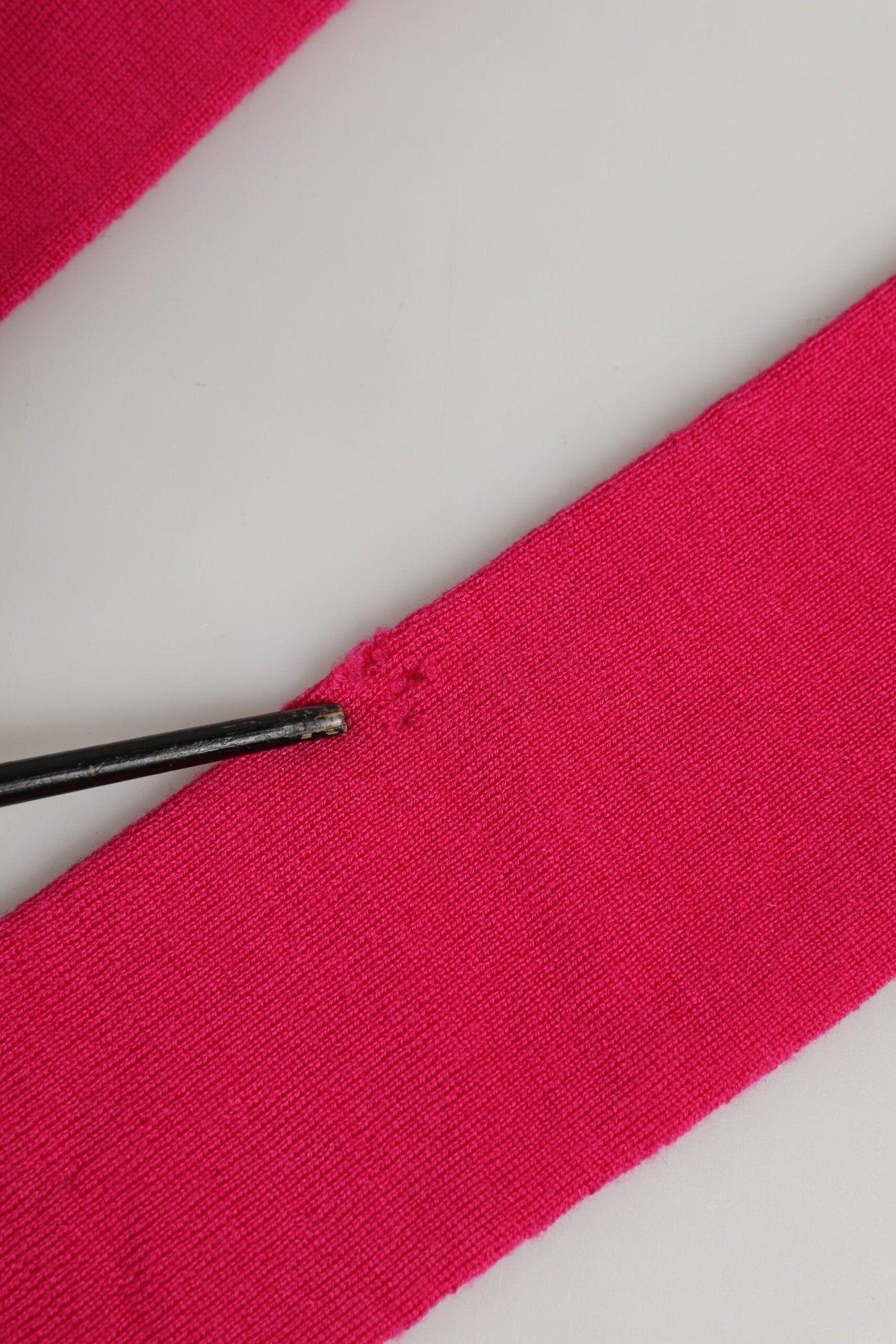 Dolce & Gabbana Pink Wool Fingerless Elbow Length Mitten Gloves - RIMODA