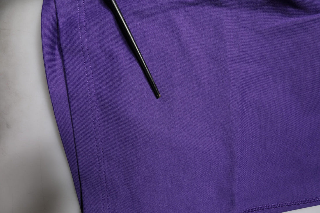 Dolce & Gabbana Purple Cotton Men Bermuda Sweatshorts Shorts - RIMODA
