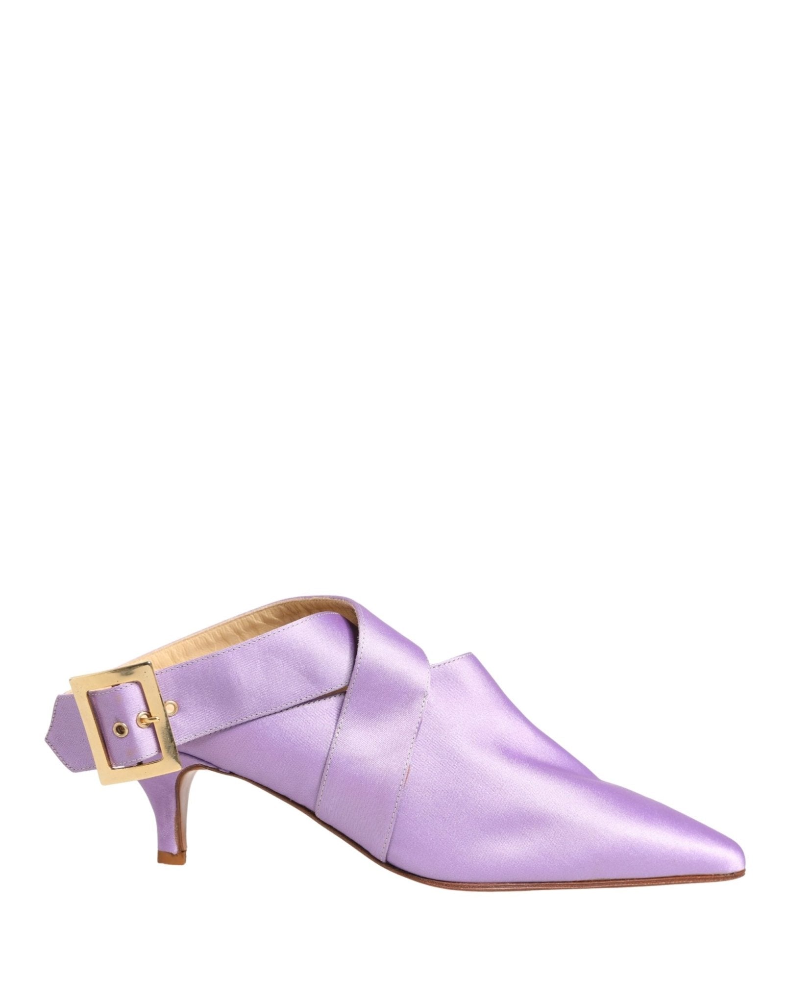 Dolce & Gabbana Purple Satin Sandals Shoes - RIMODA