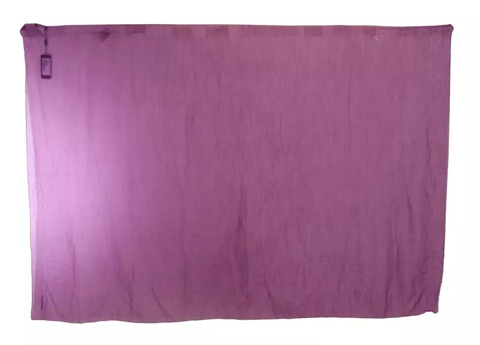 Dolce & Gabbana Purple Solid Cashmere Silk Shawl Wrap Scarf - RIMODA