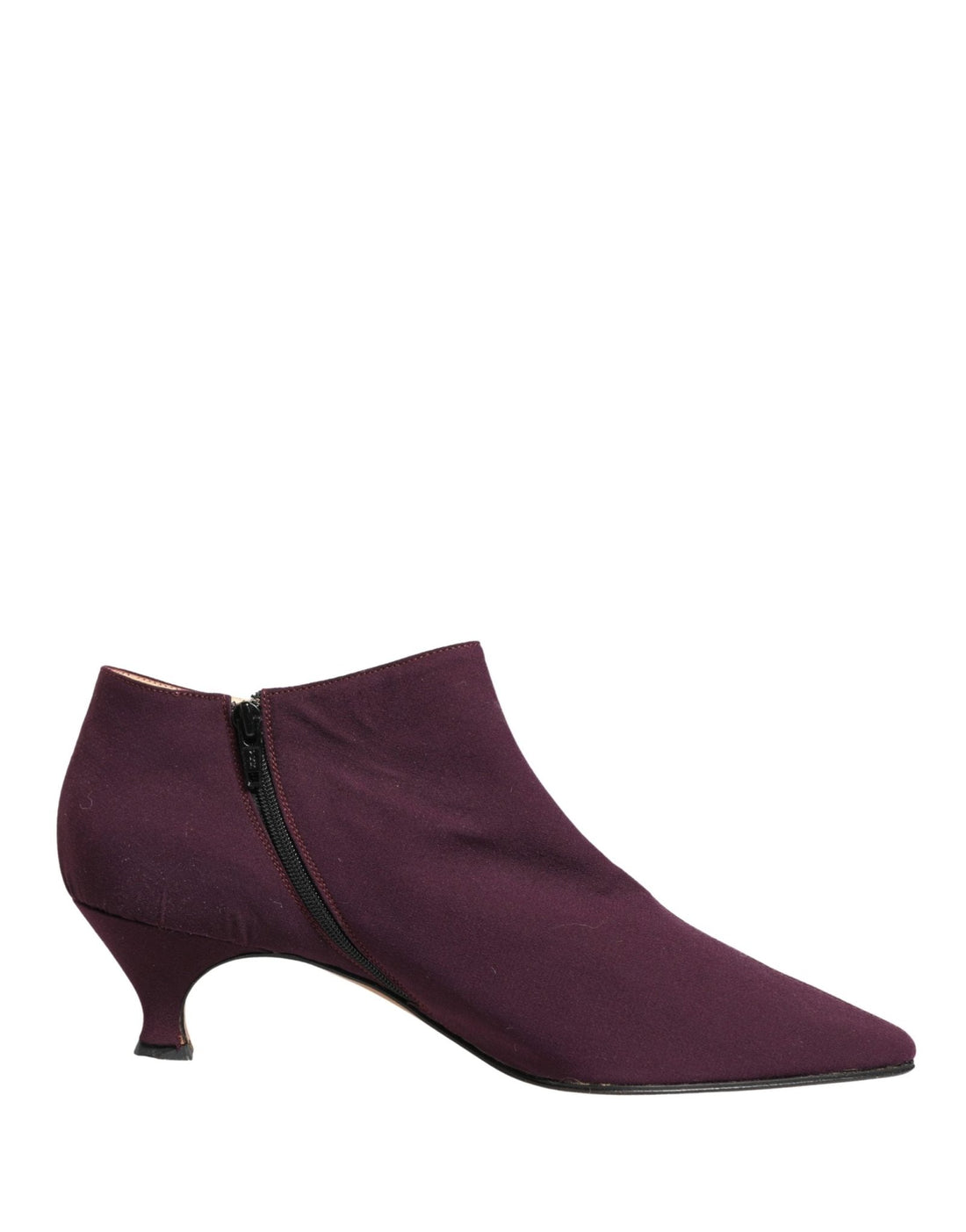 Dolce & Gabbana Purple Suede AnkleBoots Shoes - RIMODA