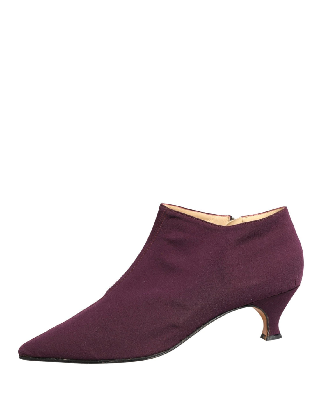 Dolce & Gabbana Purple Suede AnkleBoots Shoes - RIMODA