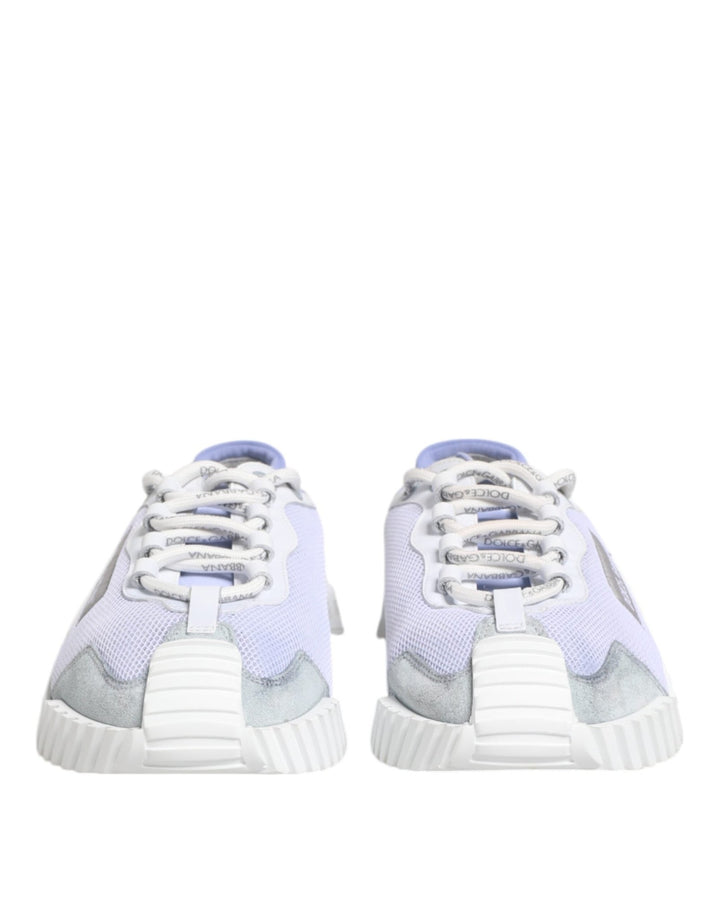 Dolce & Gabbana Purple White NS1 Lace Up Low Top Sneakers Shoes - RIMODA