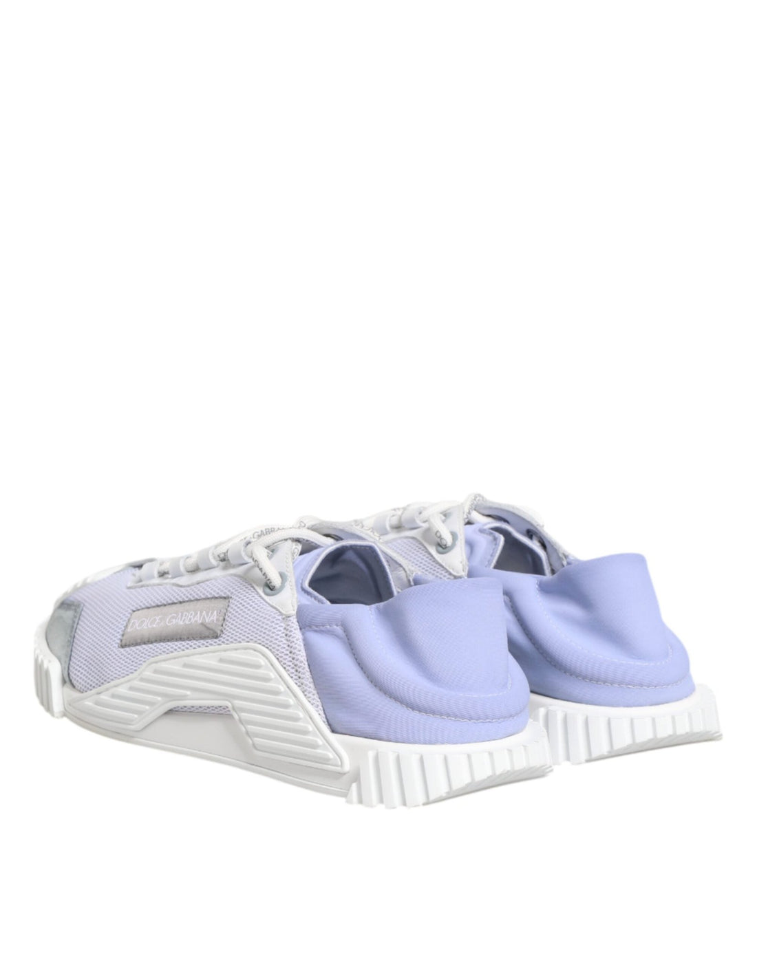 Dolce & Gabbana Purple White NS1 Lace Up Low Top Sneakers Shoes - RIMODA