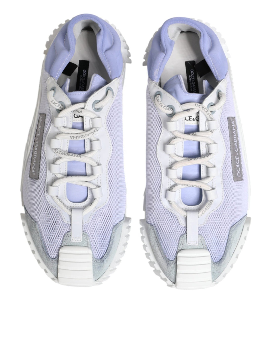 Dolce & Gabbana Purple White NS1 Lace Up Low Top Sneakers Shoes - RIMODA