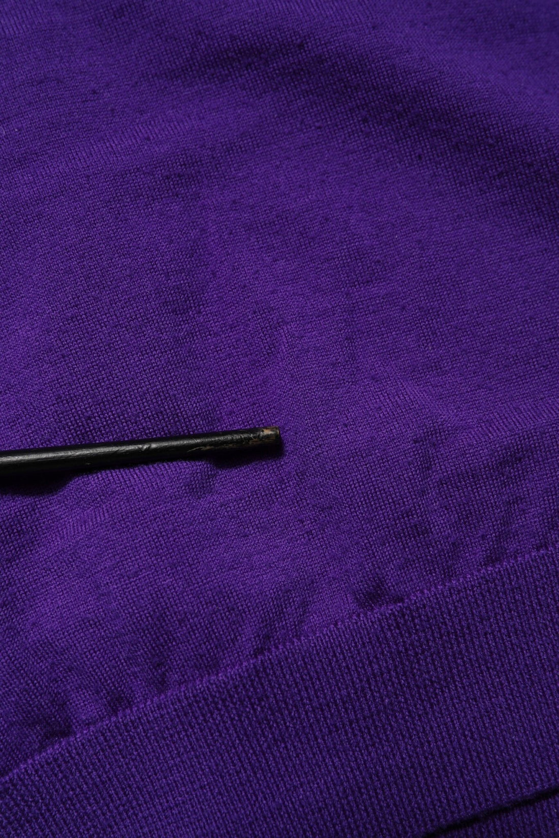 Dolce & Gabbana Purple Wool Knit V-neck Cardigan Sweater - RIMODA