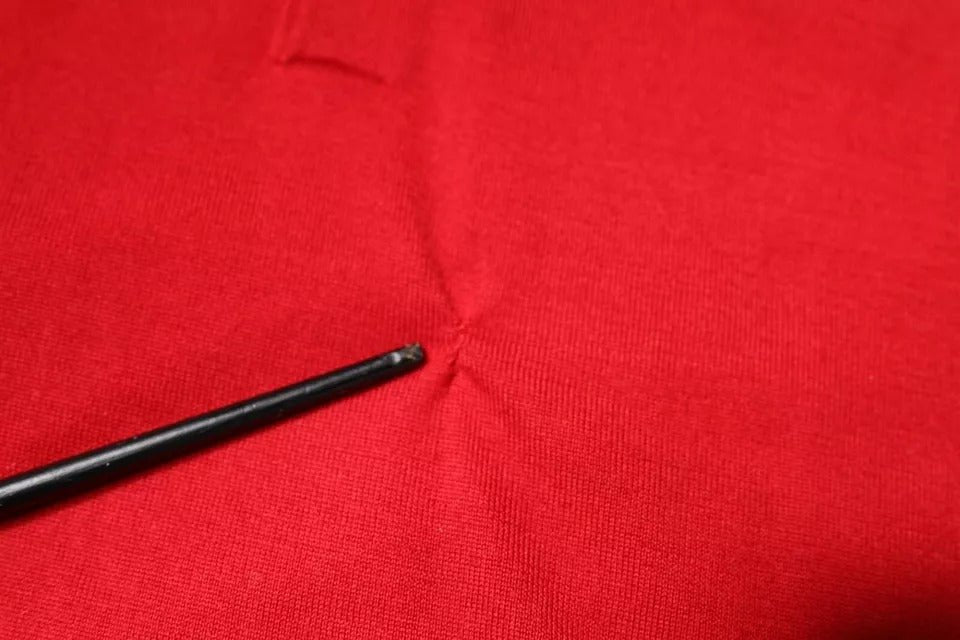Dolce & Gabbana Red Cashmere Collared Pullover Sweater - RIMODA