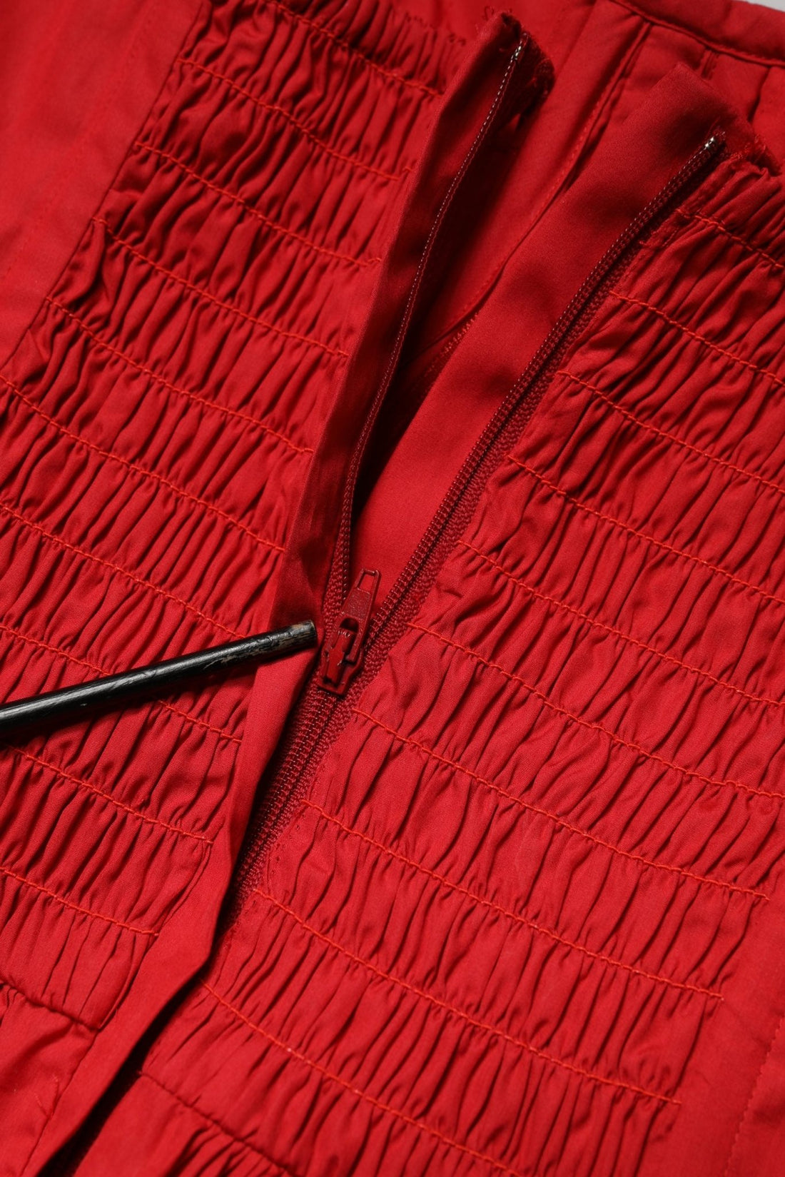 Dolce & Gabbana Red Cotton A-Line Sleeveless Mini Dress - RIMODA