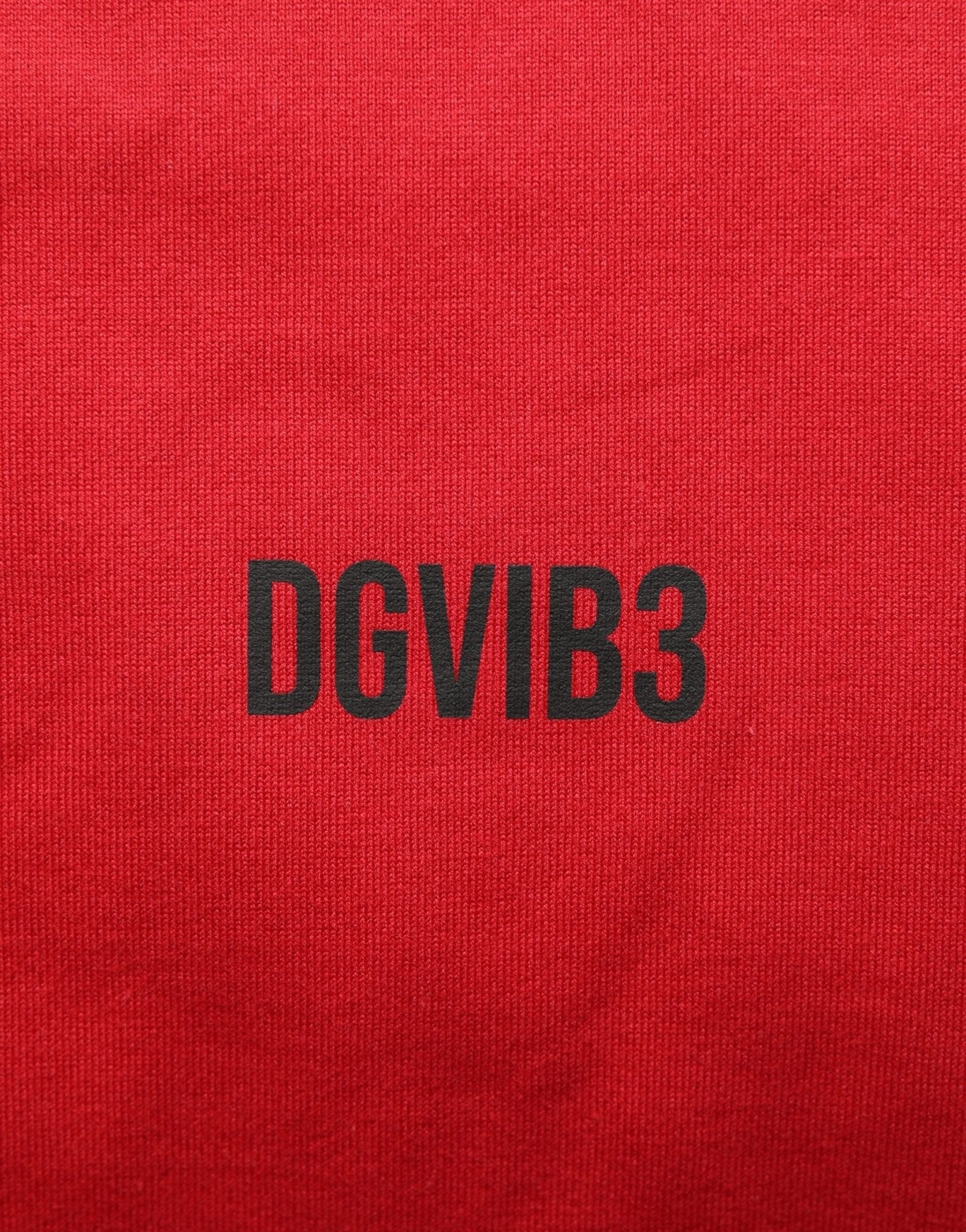 Dolce & Gabbana Red Cotton Graphic Print Crew Neck T-shirt - RIMODA