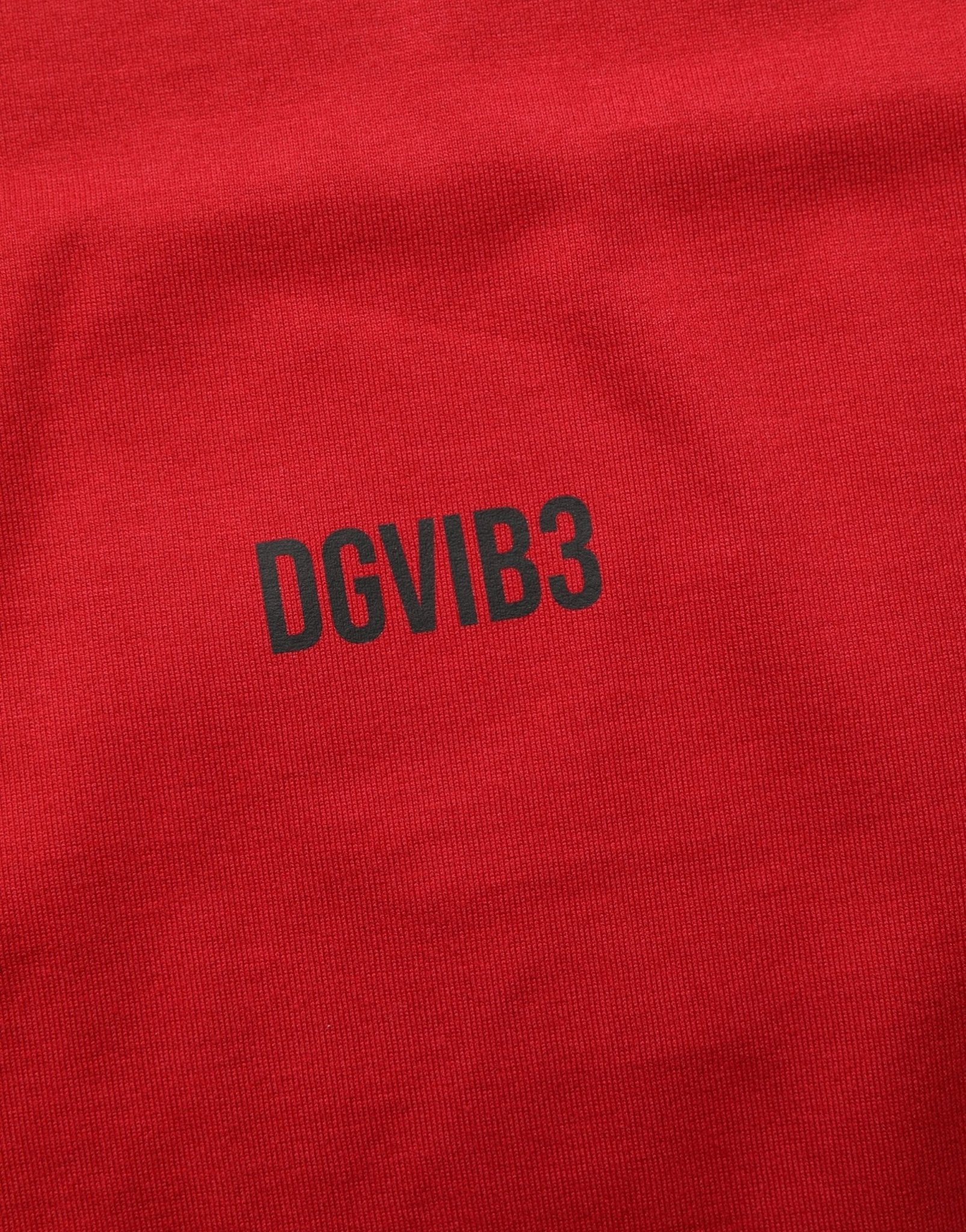 Dolce & Gabbana Red Cotton Graphic Print Crew Neck T-shirt - RIMODA