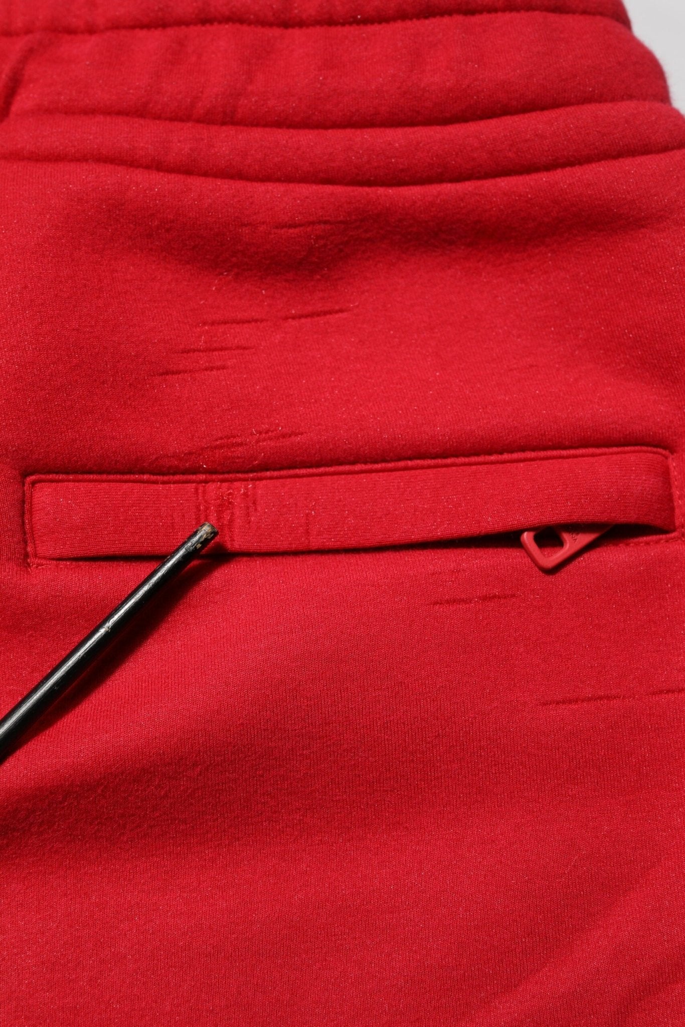 Dolce & Gabbana Red Cotton Logo Jogger Men Sweatpants Pants - RIMODA