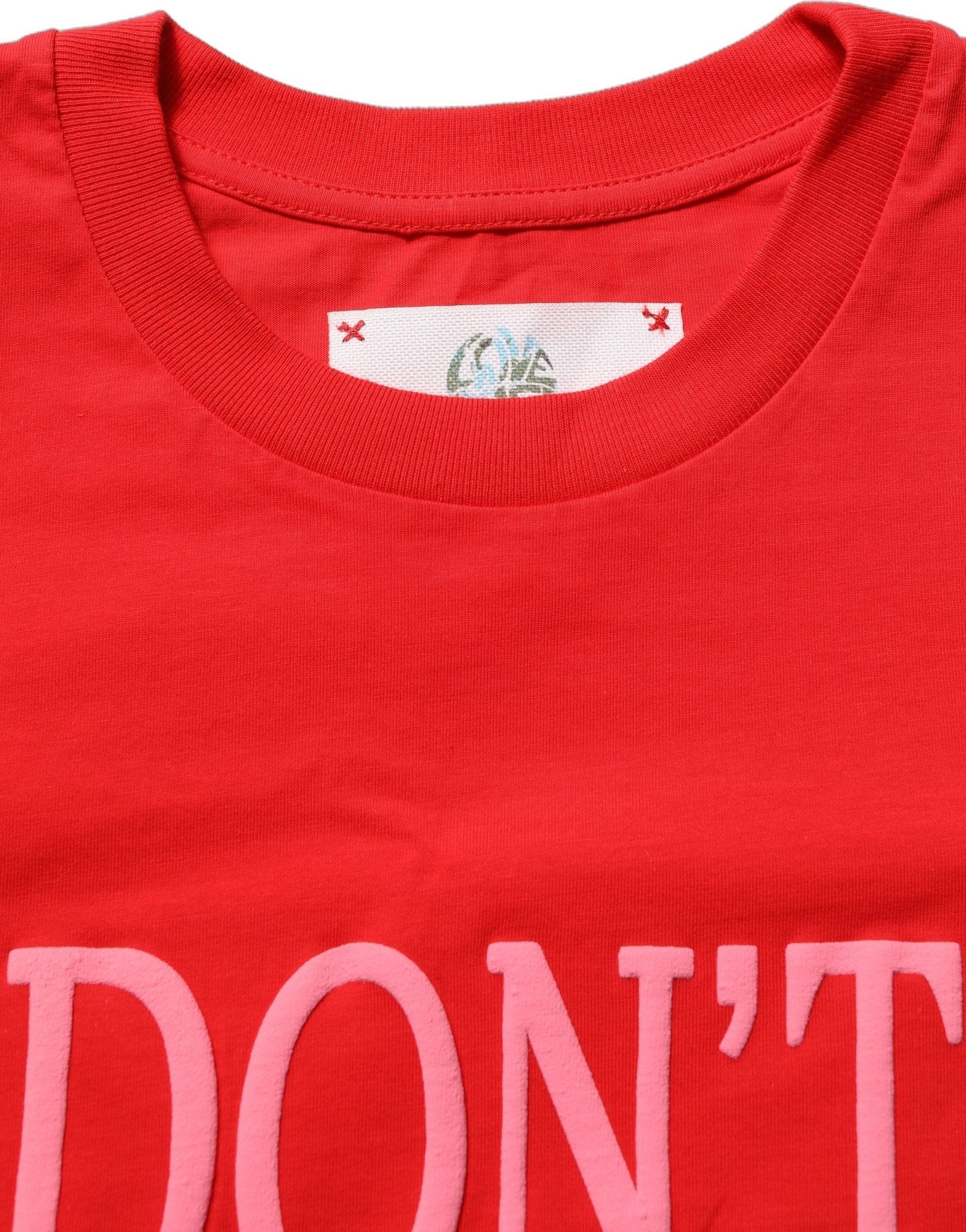 Dolce & Gabbana Red Graphic Cotton Jersey Crew Neck T-shirt - RIMODA