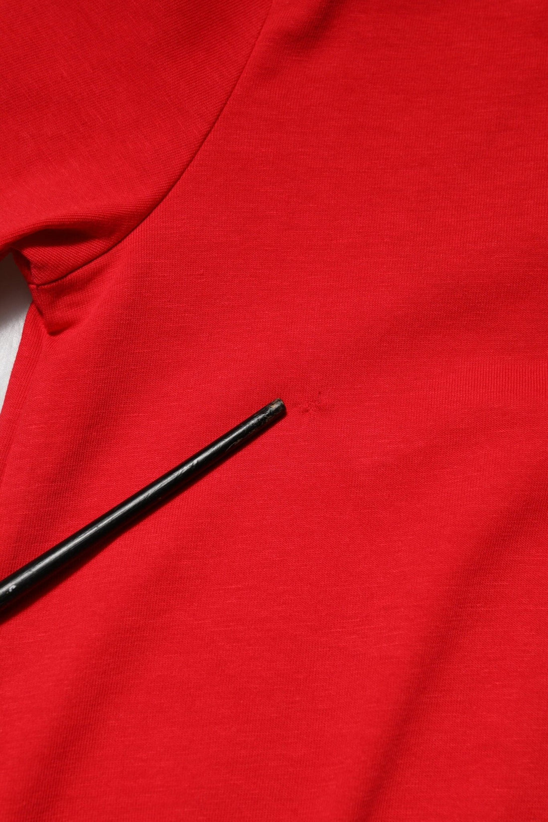Dolce & Gabbana Red Plain Short Sleeves Crew Neck Top T-shirt - RIMODA