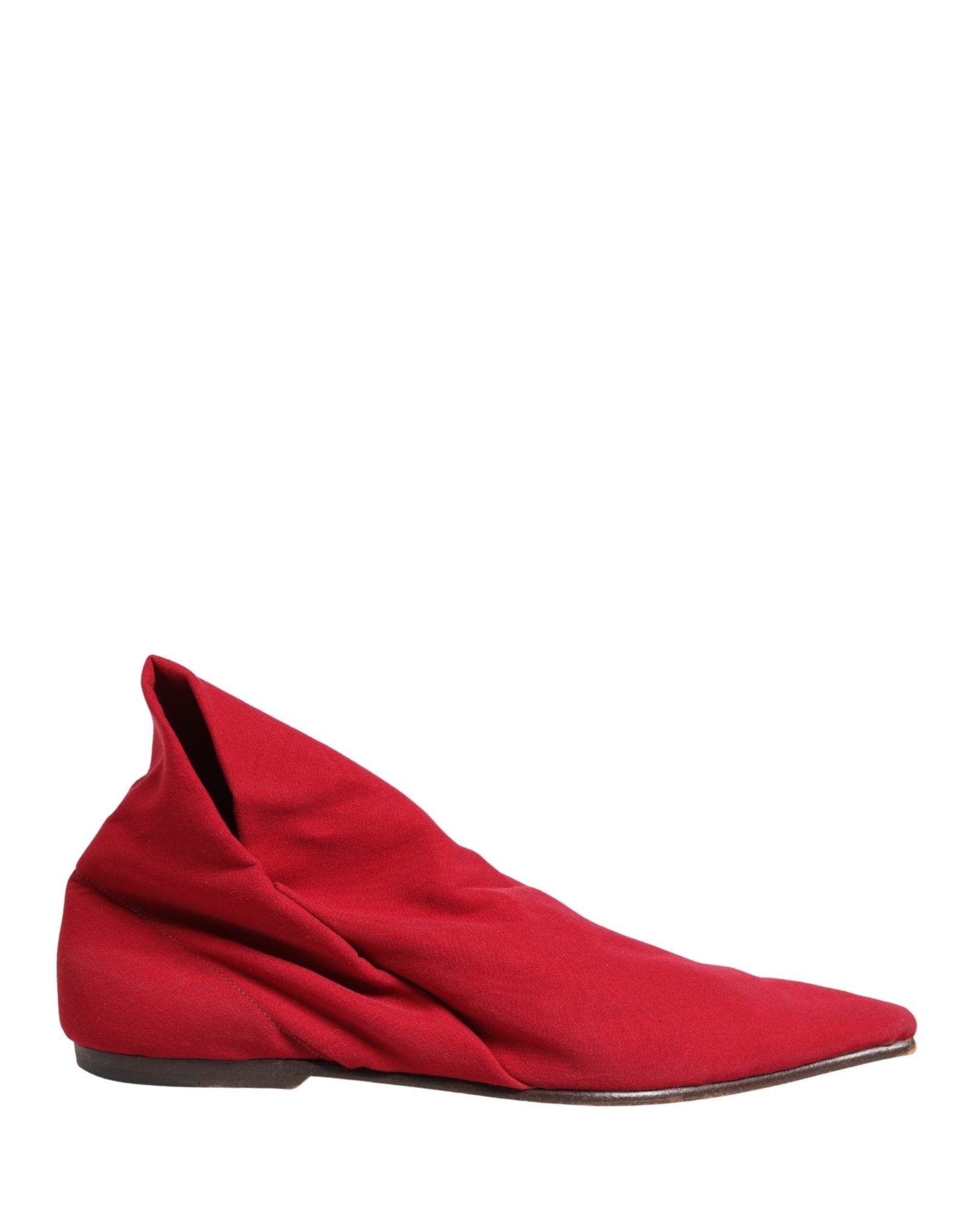 Dolce & Gabbana Red Suede Ankle Boots Shoes - RIMODA