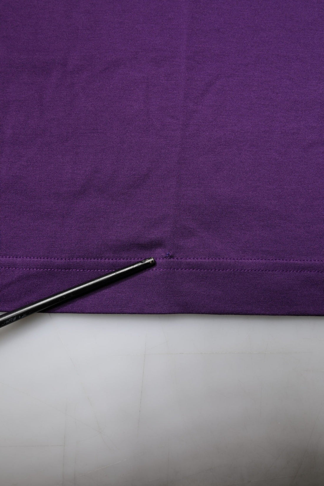 Dolce & Gabbana Violet Cotton Crewneck Short Sleeves T-shirt - RIMODA