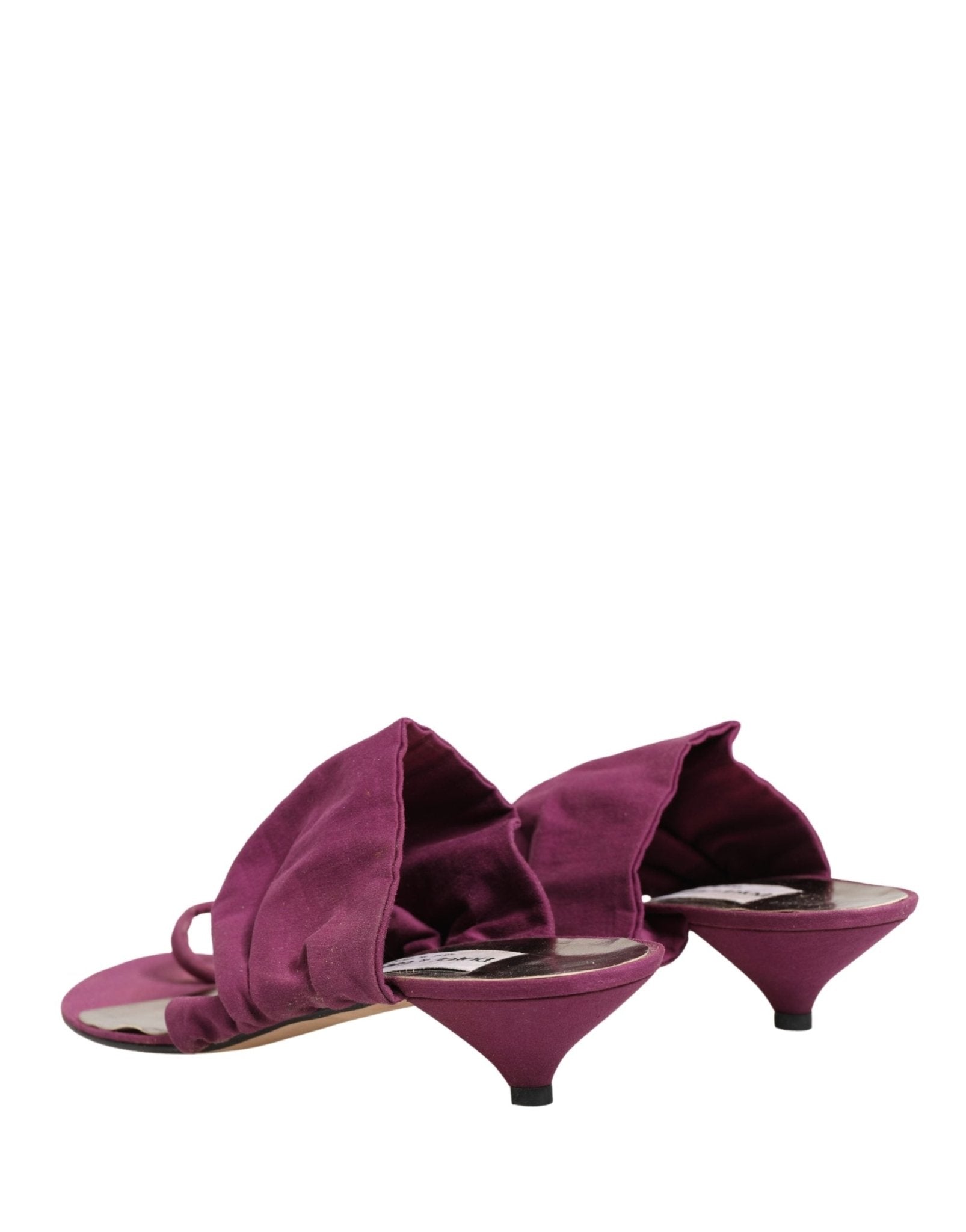 Dolce & Gabbana Violet Heels Sandals Shoes - RIMODA