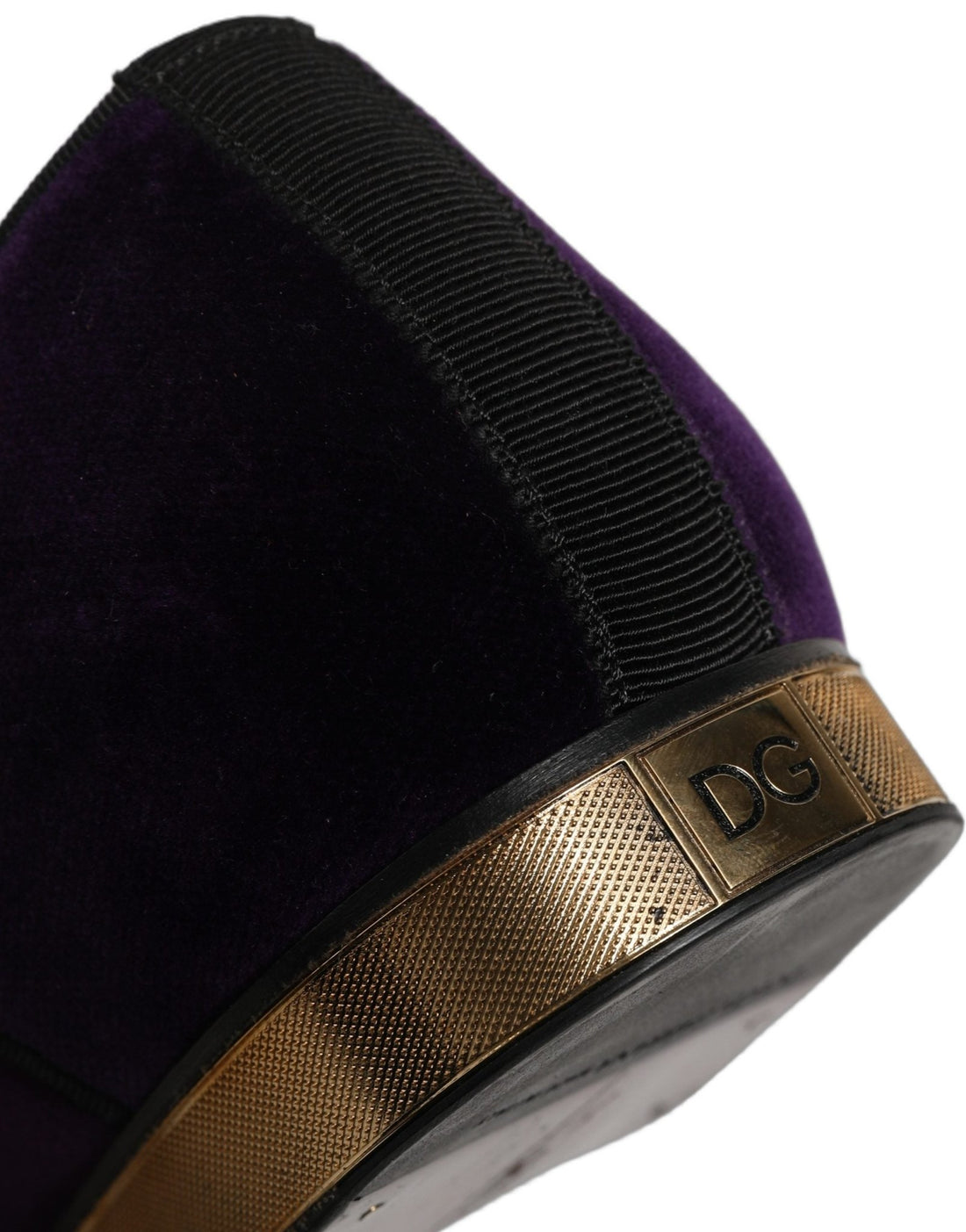 Dolce & Gabbana Violet Suede Embellished Derby Dress Shoes - RIMODA