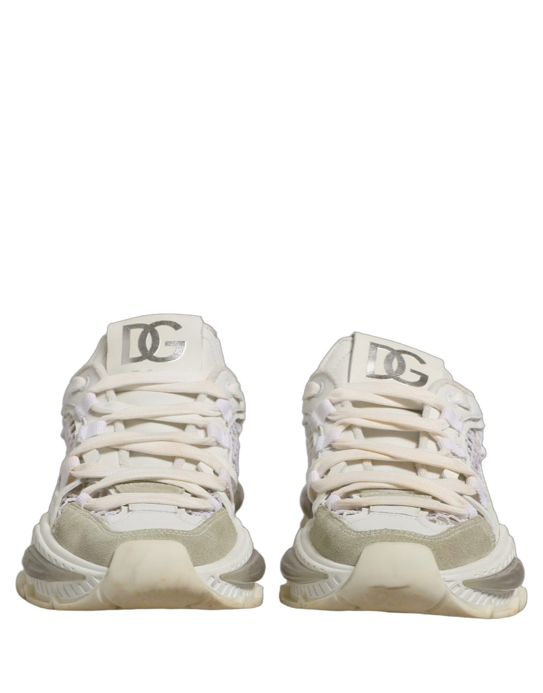 Dolce & Gabbana White Airmaster Mesh Low Top Sneakers Shoes - RIMODA