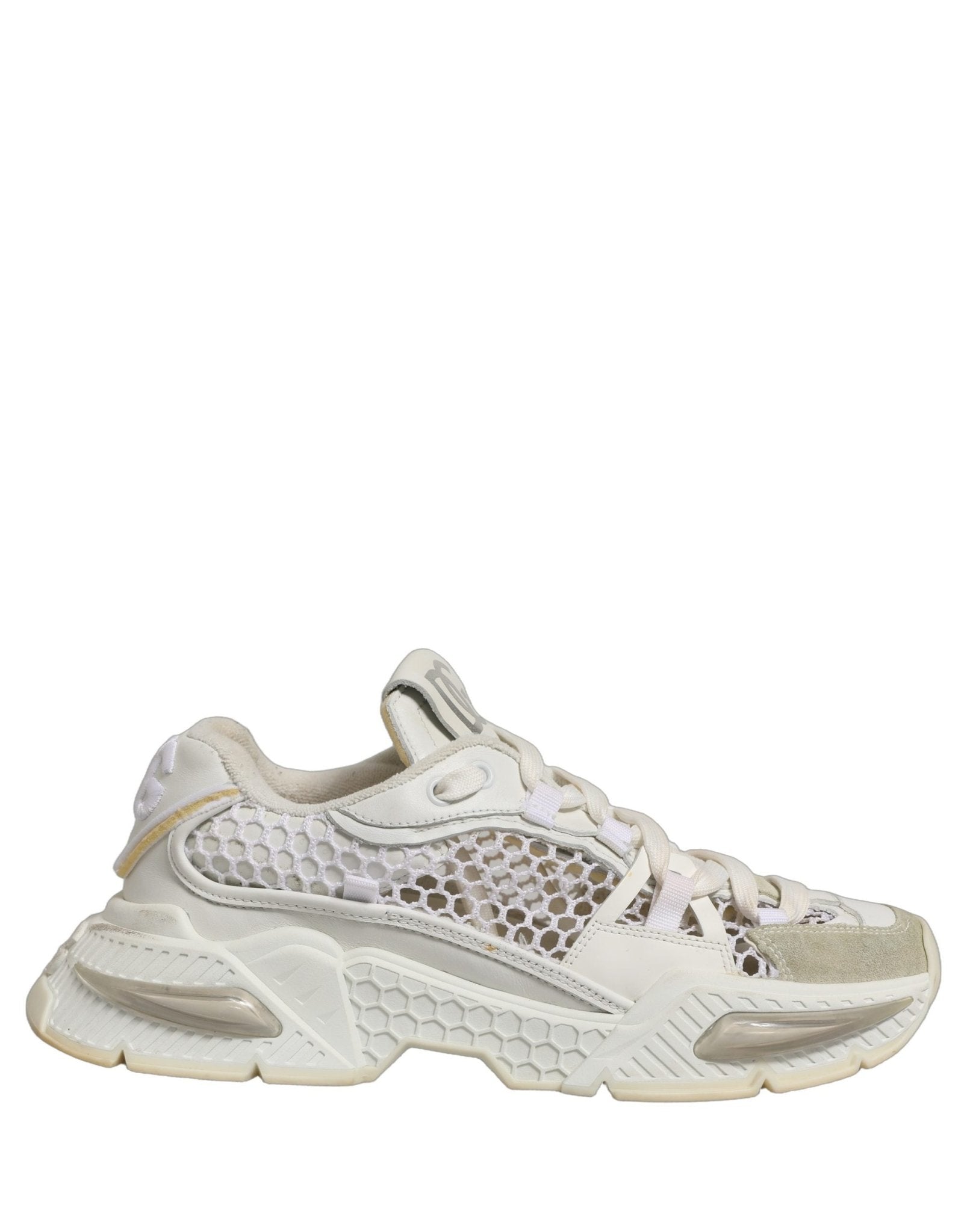 Dolce & Gabbana White Airmaster Mesh Low Top Sneakers Shoes - RIMODA