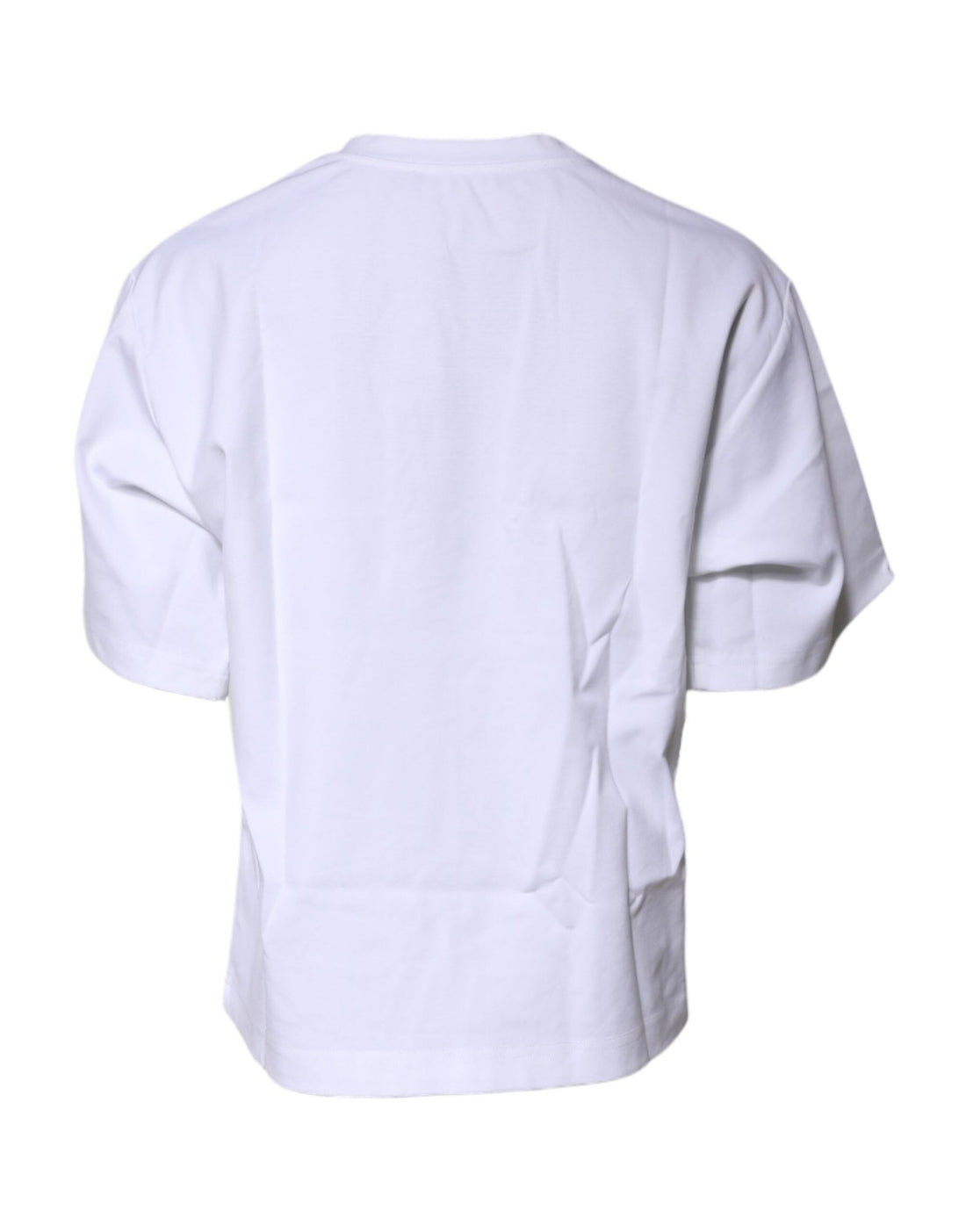 Dolce & Gabbana White Bellissima Cotton Crew Neck T-shirt - RIMODA