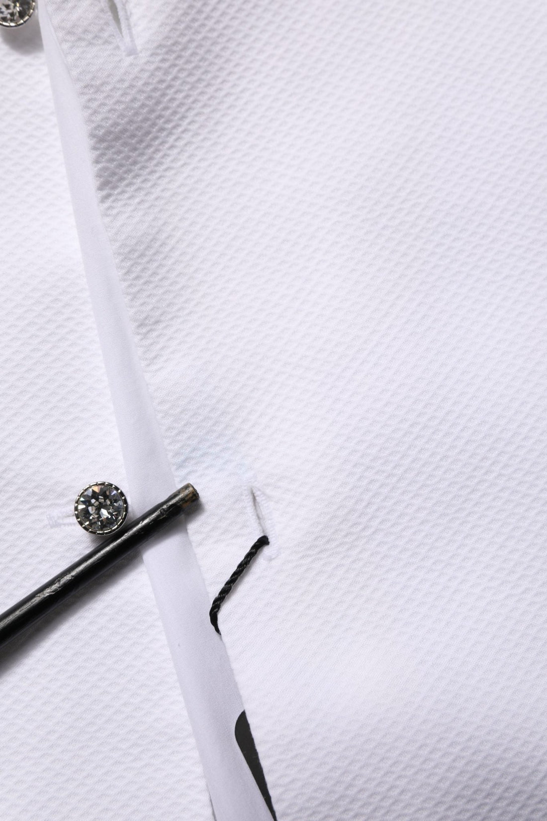 Dolce & Gabbana White Bib Cotton Poplin Dress Formal Shirt - RIMODA