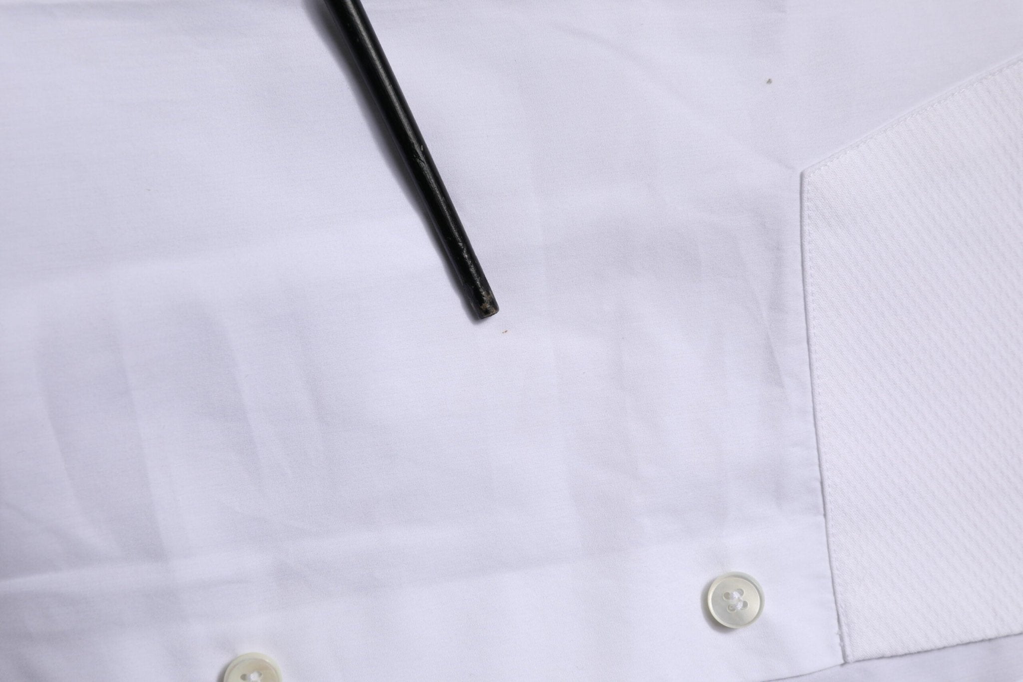 Dolce & Gabbana White Bib Cotton Poplin GOLD Formal Shirt - RIMODA
