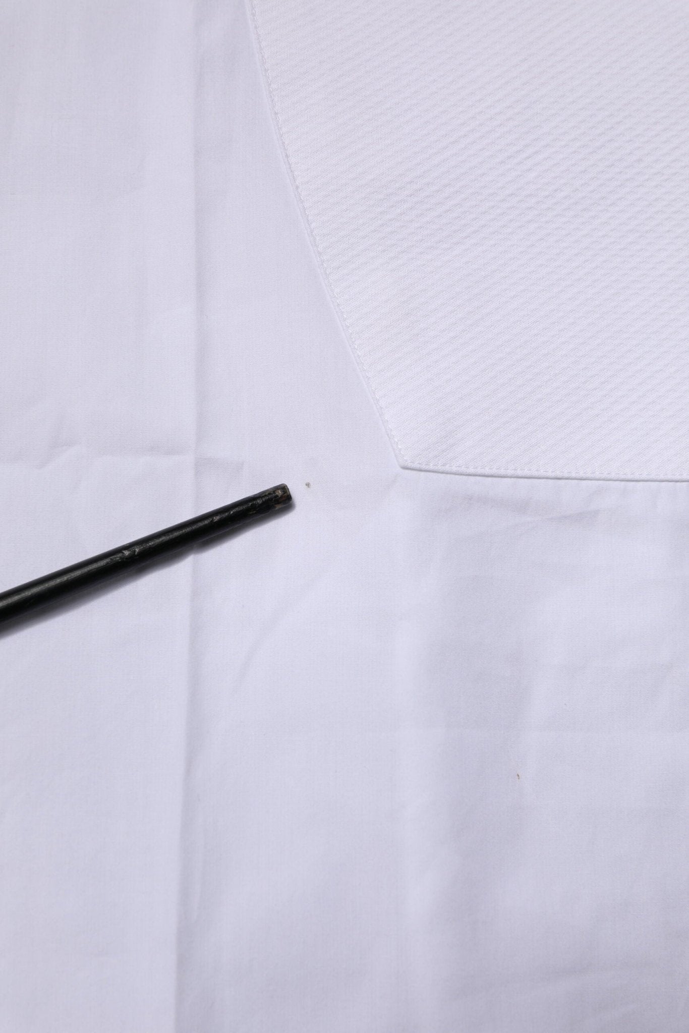 Dolce & Gabbana White Bib Cotton Poplin GOLD Formal Shirt - RIMODA