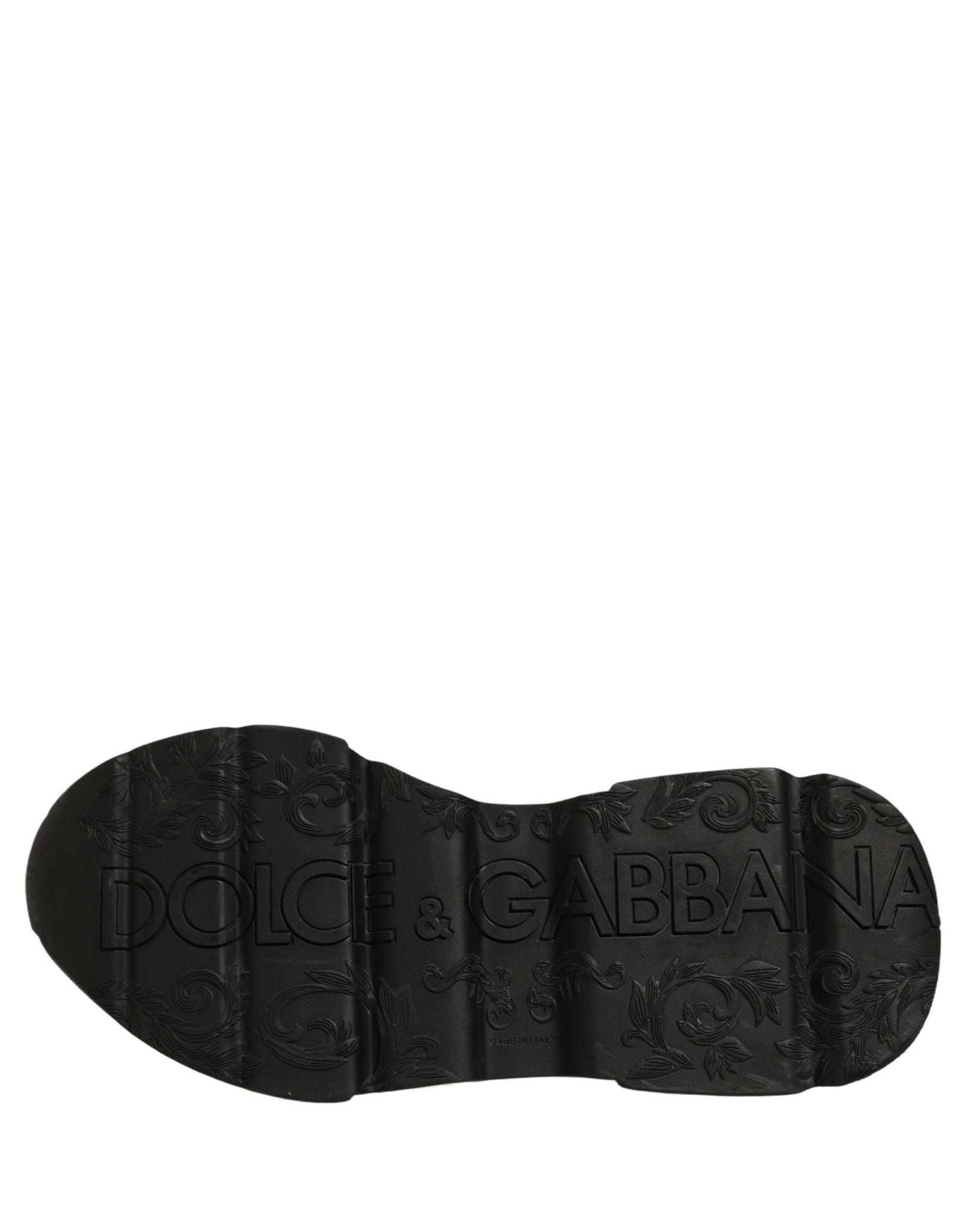 Dolce & Gabbana White Black Daymaster Low Top Sneakers Shoes - RIMODA