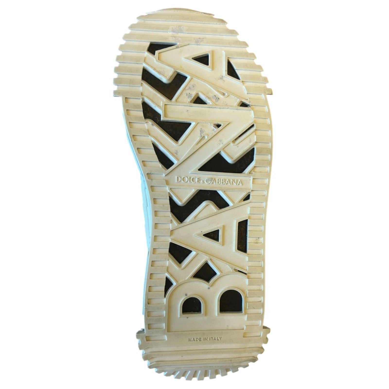 Dolce & Gabbana White Black Low Top NS1 Sneakers Shoes - RIMODA