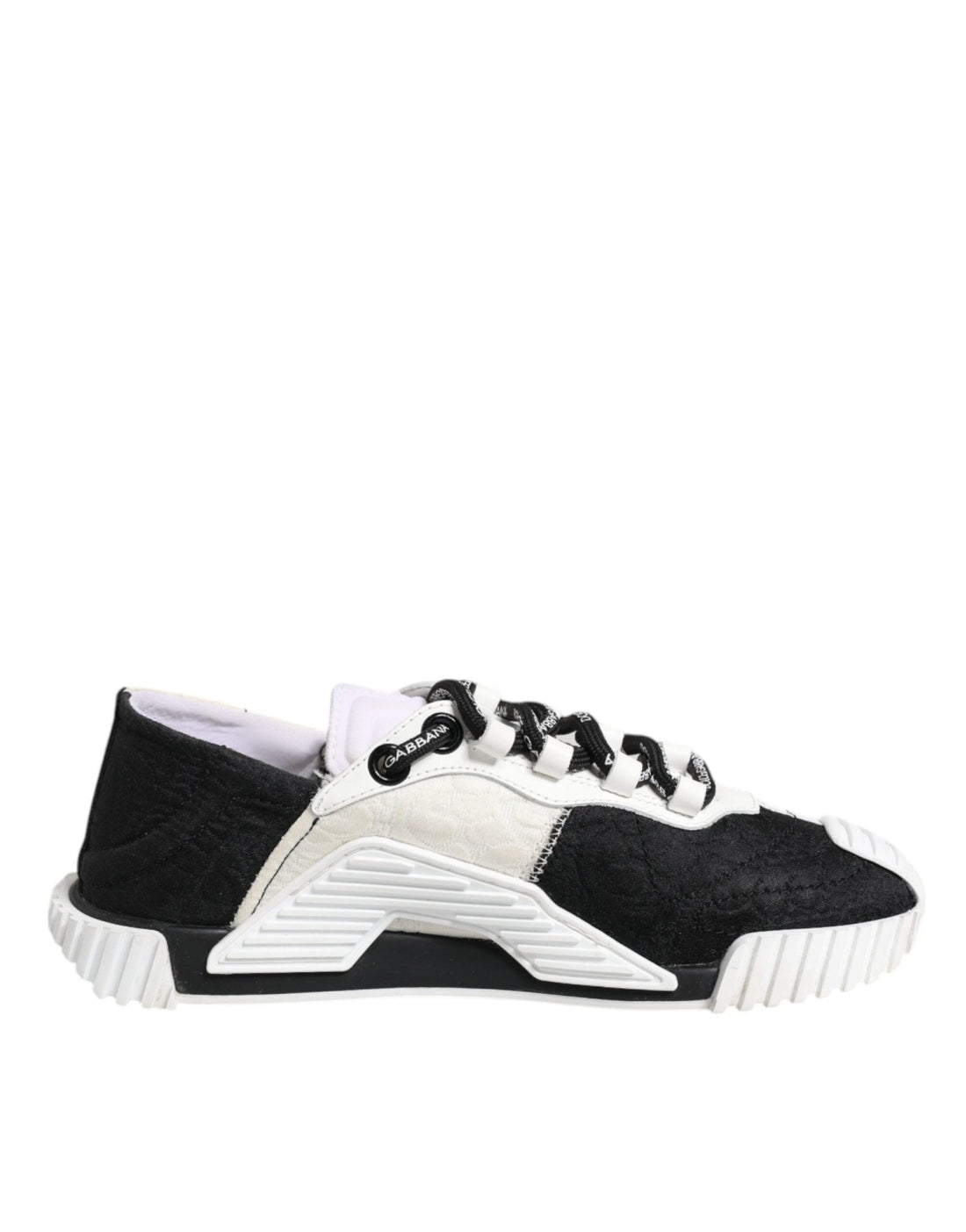 Dolce & Gabbana White Black NS1 Low Top Sneakers Shoes - RIMODA