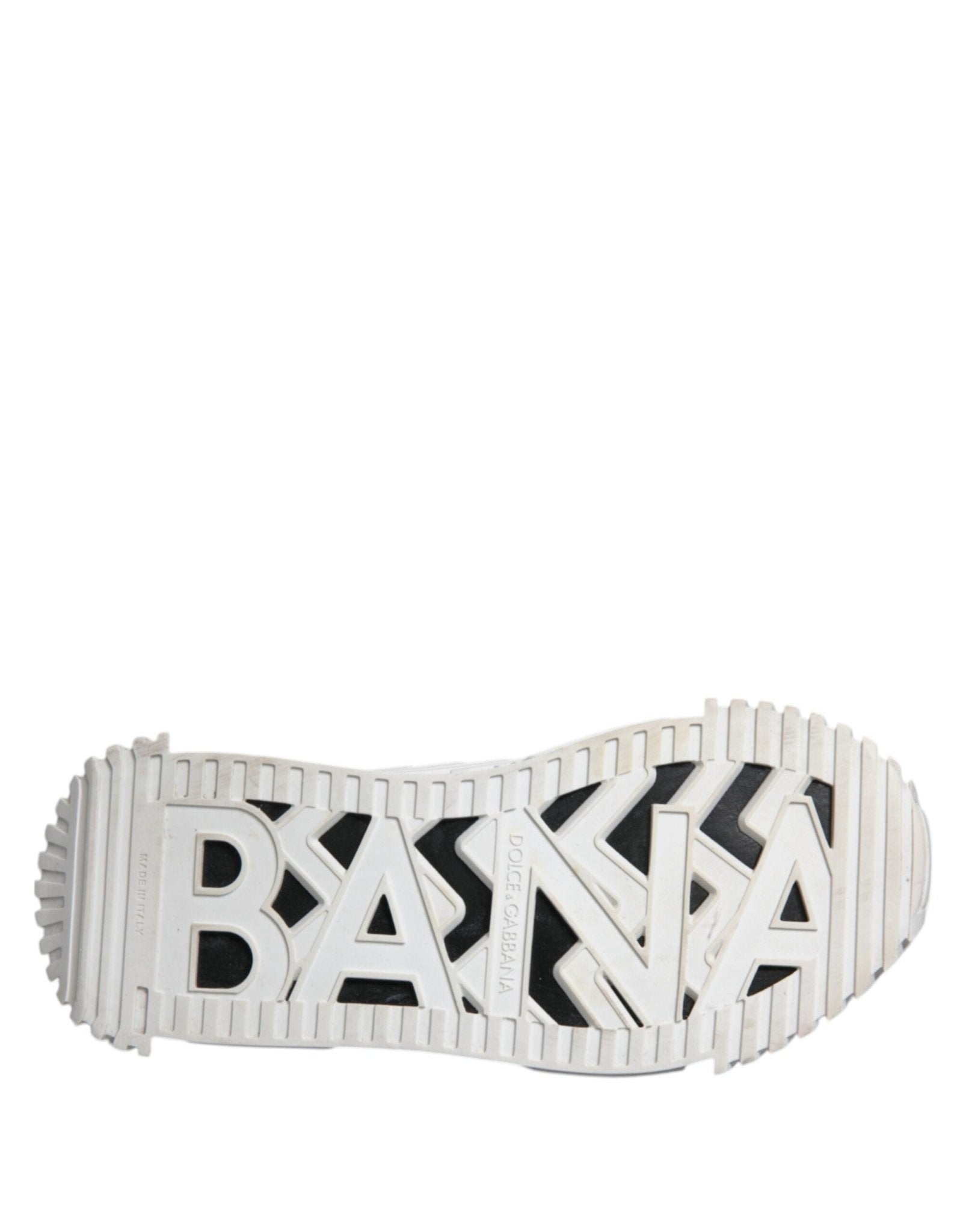 Dolce & Gabbana White Black NS1 Low Top Sneakers Shoes - RIMODA