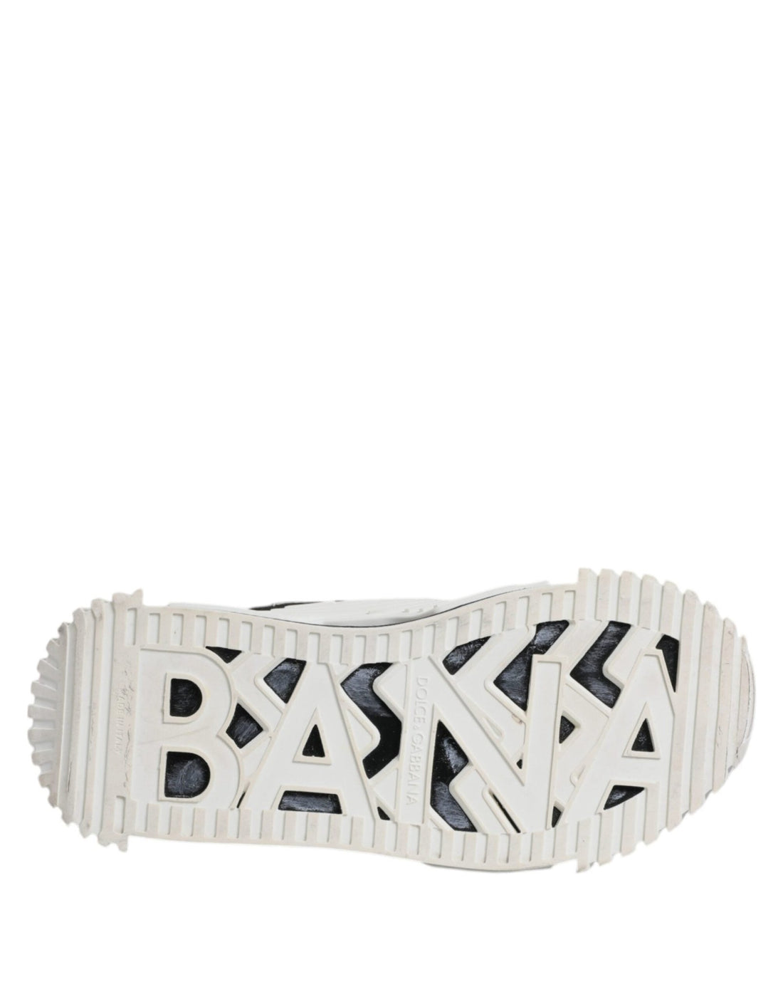 Dolce & Gabbana White Black NS1 Low Top Sneakers Shoes - RIMODA