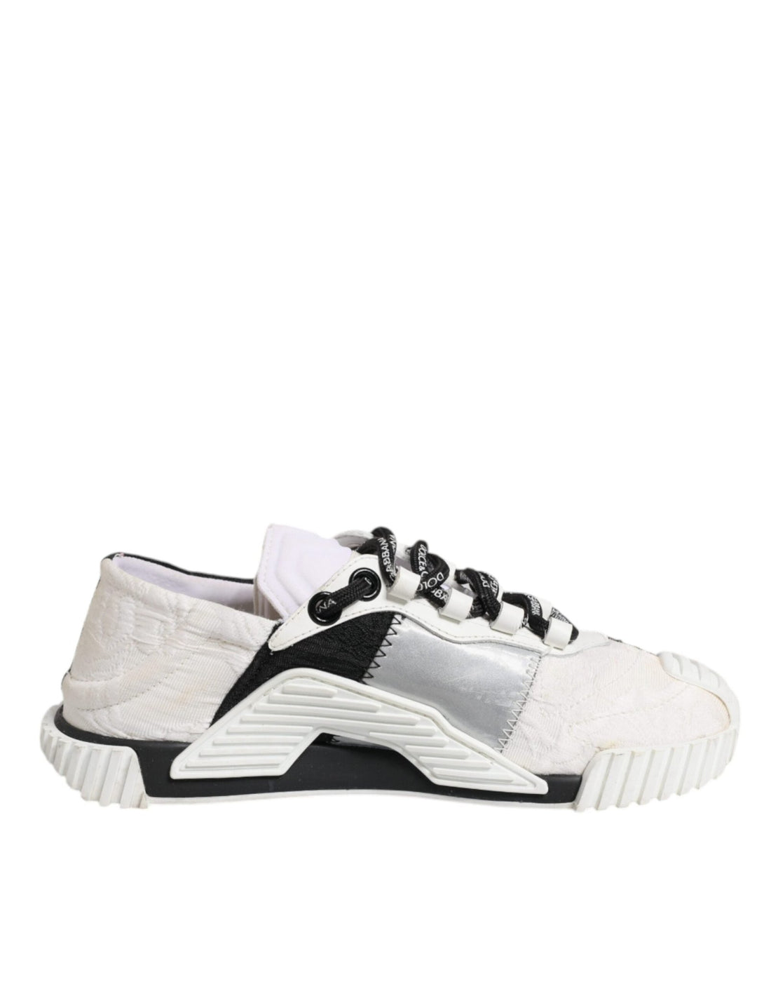Dolce & Gabbana White Black NS1 Low Top Sneakers Shoes - RIMODA