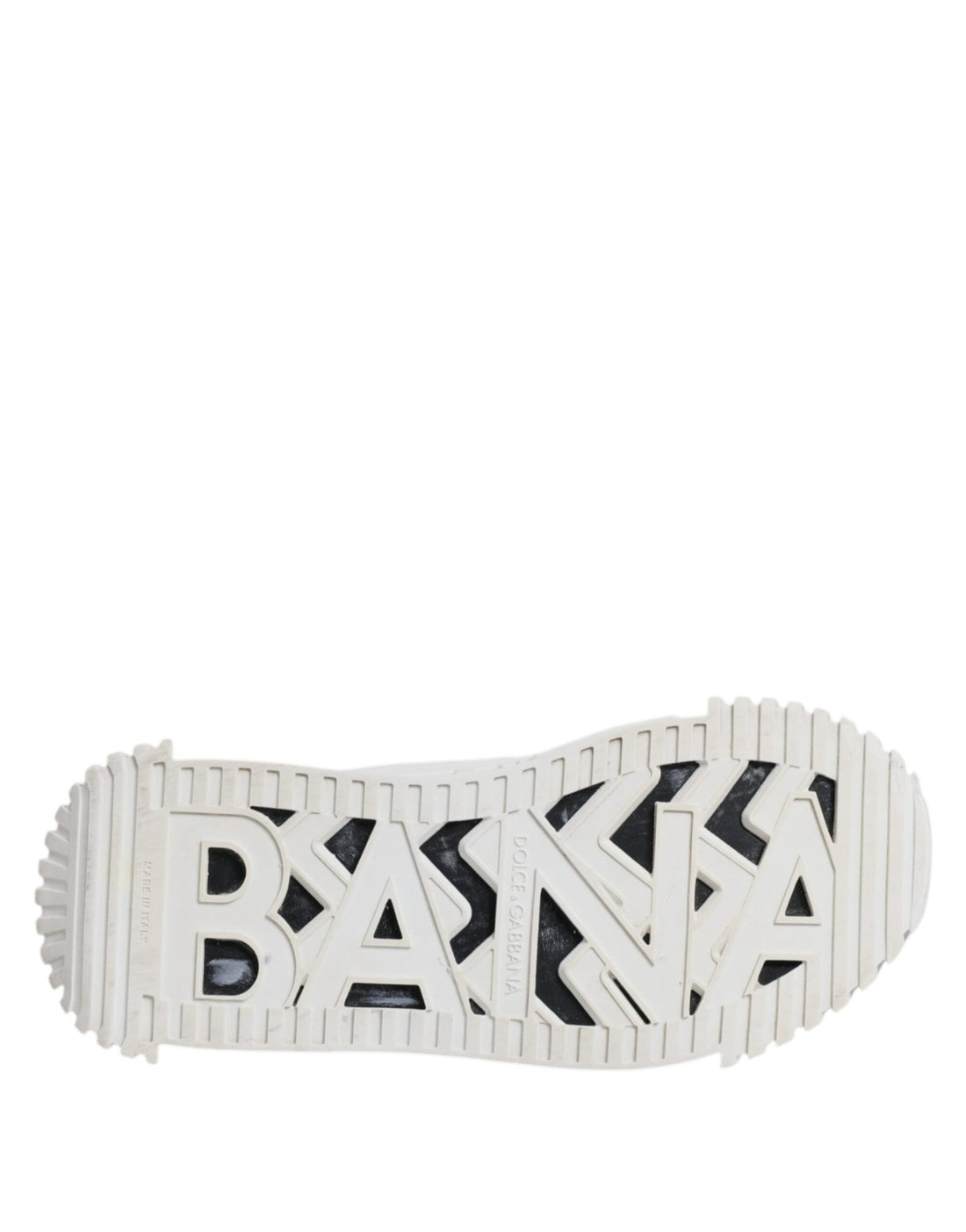 Dolce & Gabbana White Black NS1 Low Top Sneakers Shoes - RIMODA