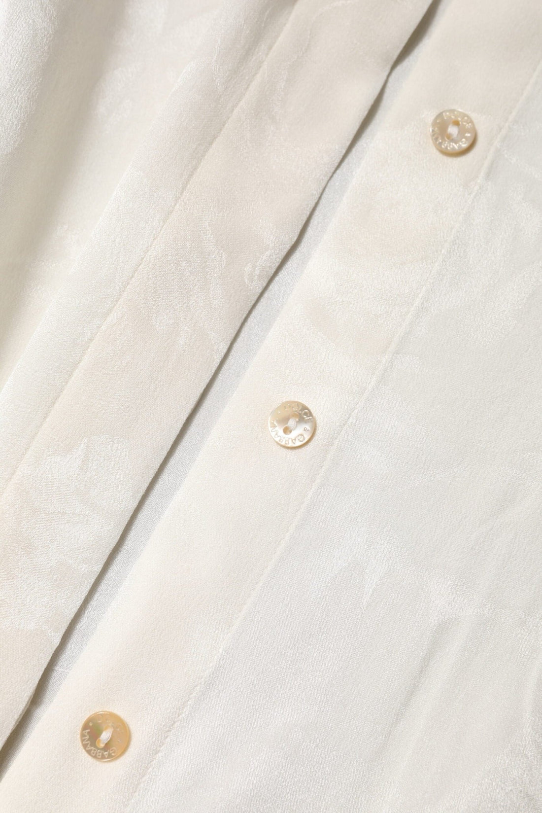 Dolce & Gabbana White Button Down Long Sleeves Blouse Top - RIMODA