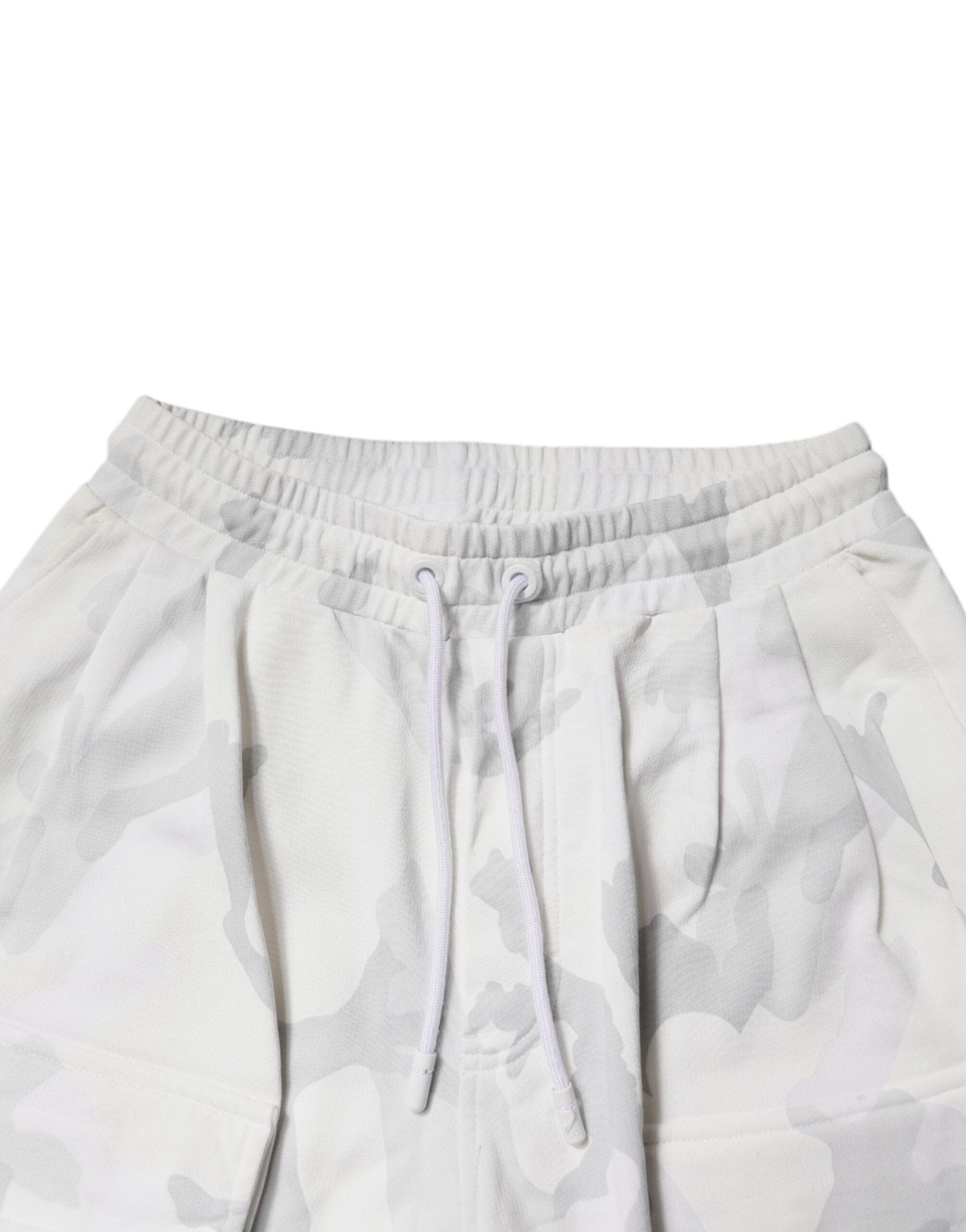 Dolce & Gabbana White Camouflage Cargo Jogger Sweatpants Pants - RIMODA