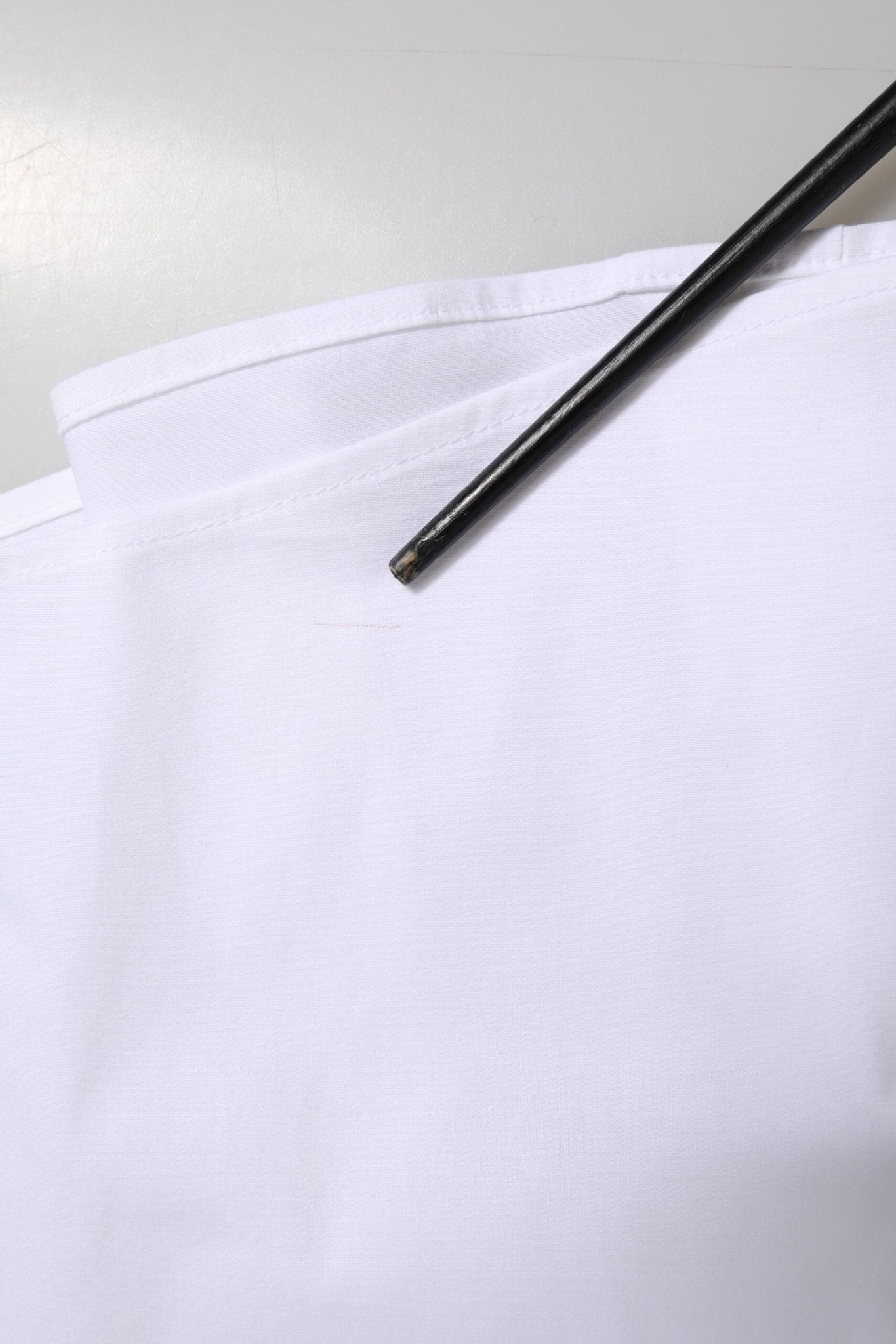 Dolce & Gabbana White Cotton Collared Dress Formal Shirt Top - RIMODA