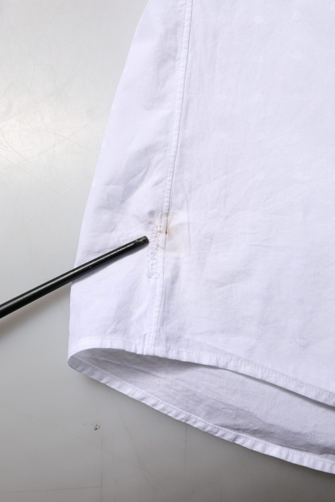 Dolce & Gabbana White Cotton GOLD Dress Formal Shirt - RIMODA