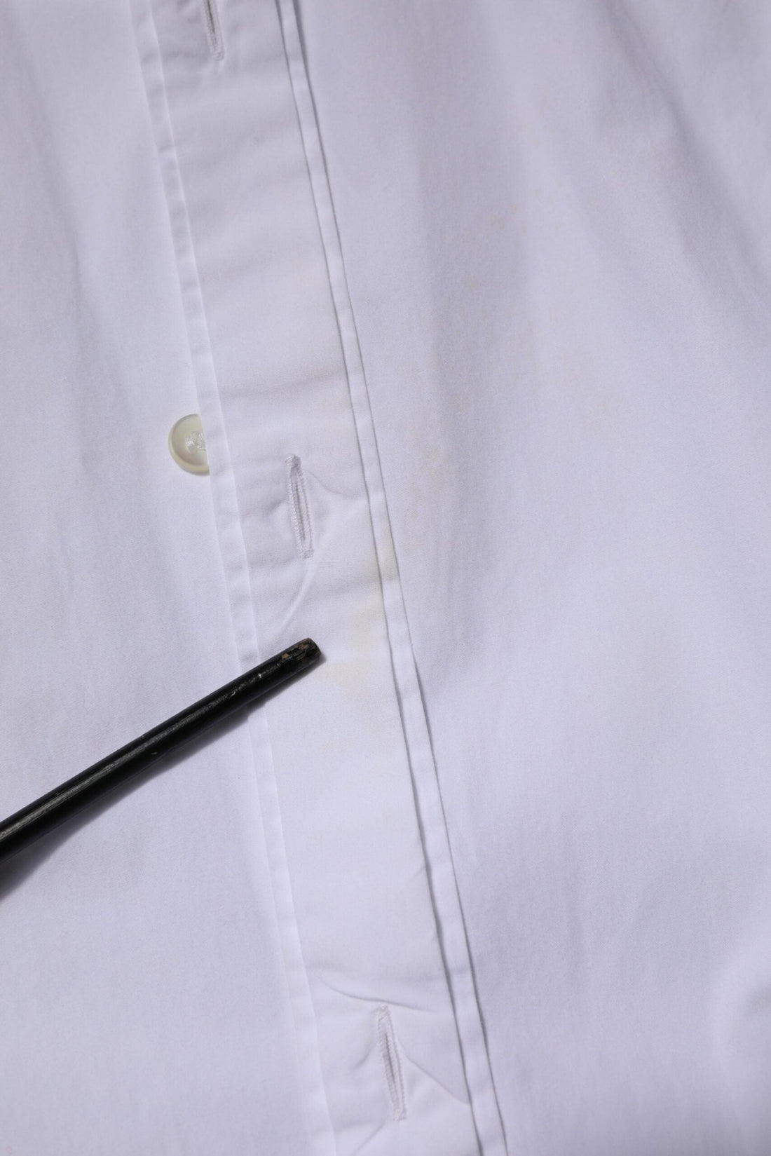 Dolce & Gabbana White Cotton GOLD Long Sleeves Dress Shirt - RIMODA