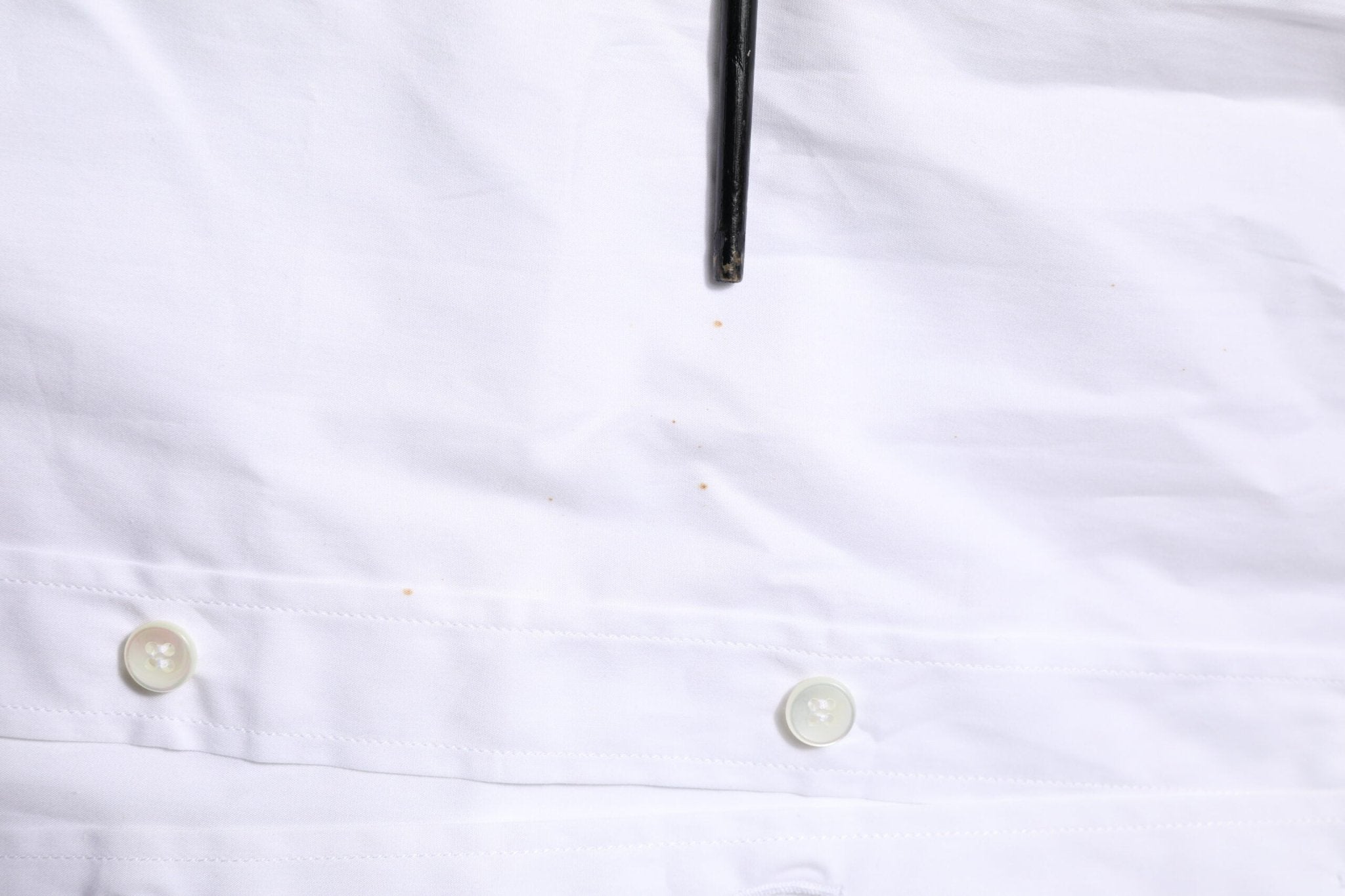 Dolce & Gabbana White Cotton GOLD Long Sleeves Formal Shirt - RIMODA