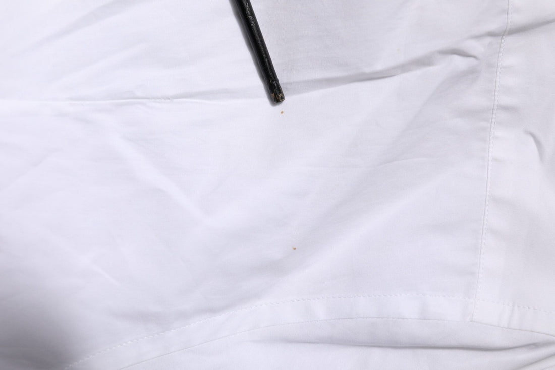 Dolce & Gabbana White Cotton GOLD Long Sleeves Formal Shirt - RIMODA