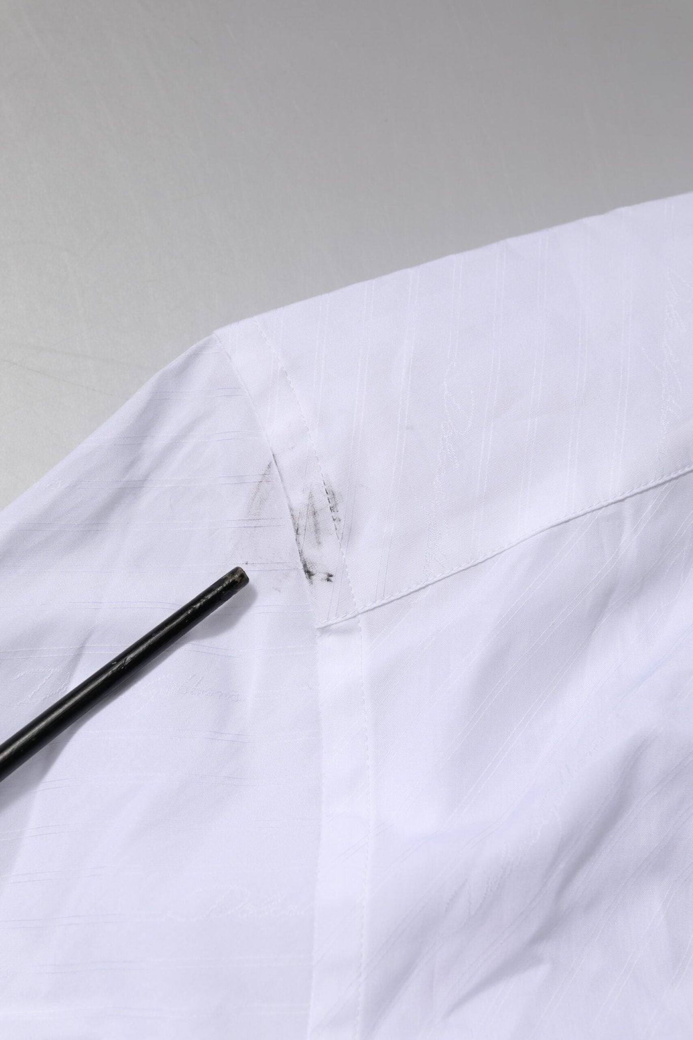 Dolce & Gabbana White Cotton GOLD Long Sleeves Formal Shirt - RIMODA
