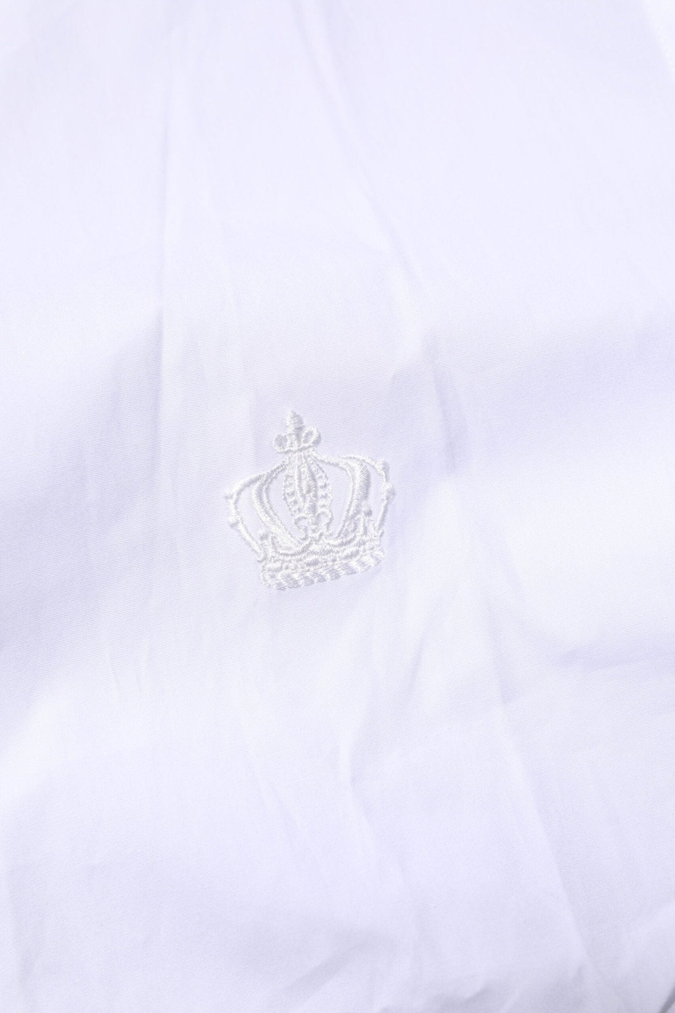 Dolce & Gabbana White Cotton GOLD Long Sleeves Formal Shirt - RIMODA