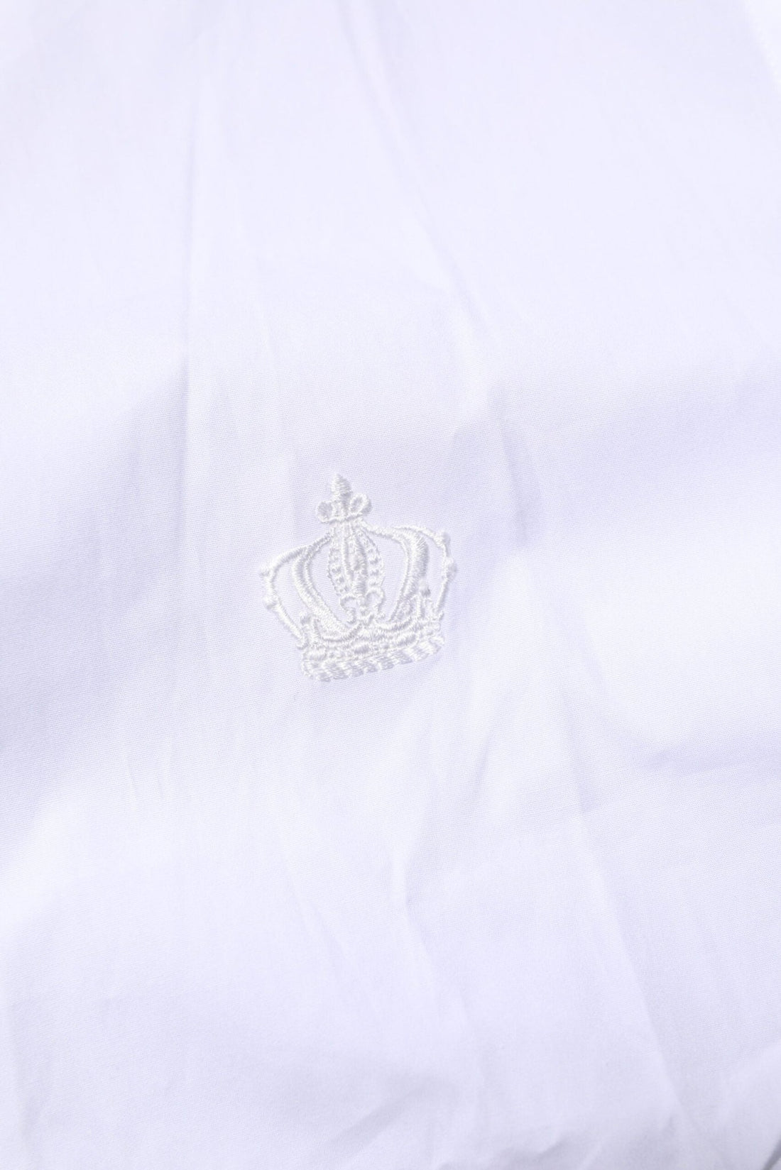 Dolce & Gabbana White Cotton GOLD Long Sleeves Formal Shirt - RIMODA