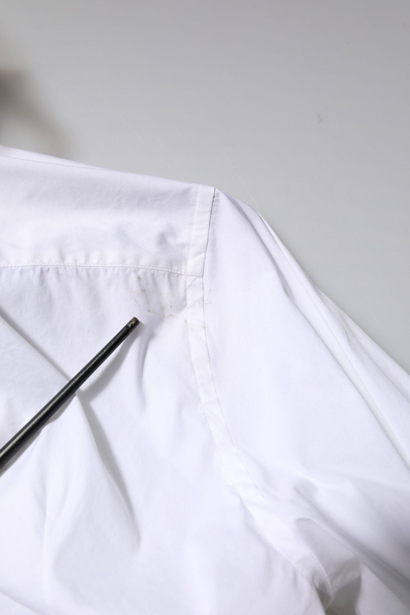 Dolce & Gabbana White Cotton GOLD Long Sleeves Formal Shirt - RIMODA