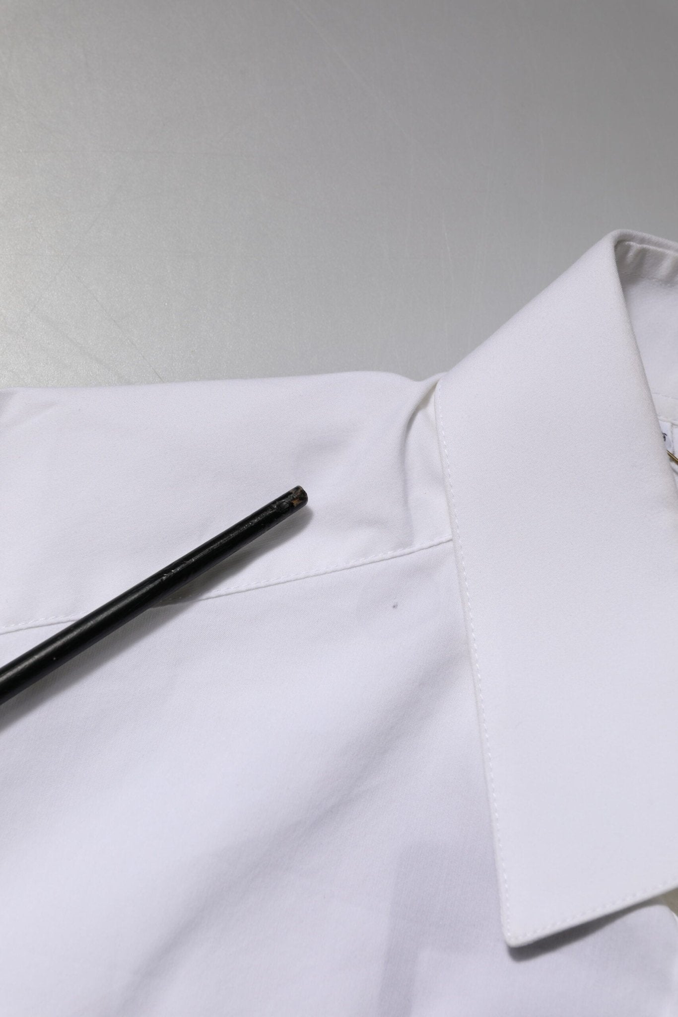 Dolce & Gabbana White Cotton GOLD Long Sleeves Formal Shirt - RIMODA