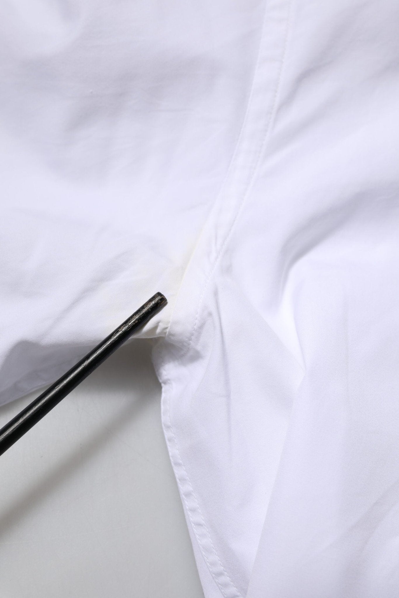 Dolce & Gabbana White Cotton GOLD Long Sleeves Men Dress Shirt - RIMODA