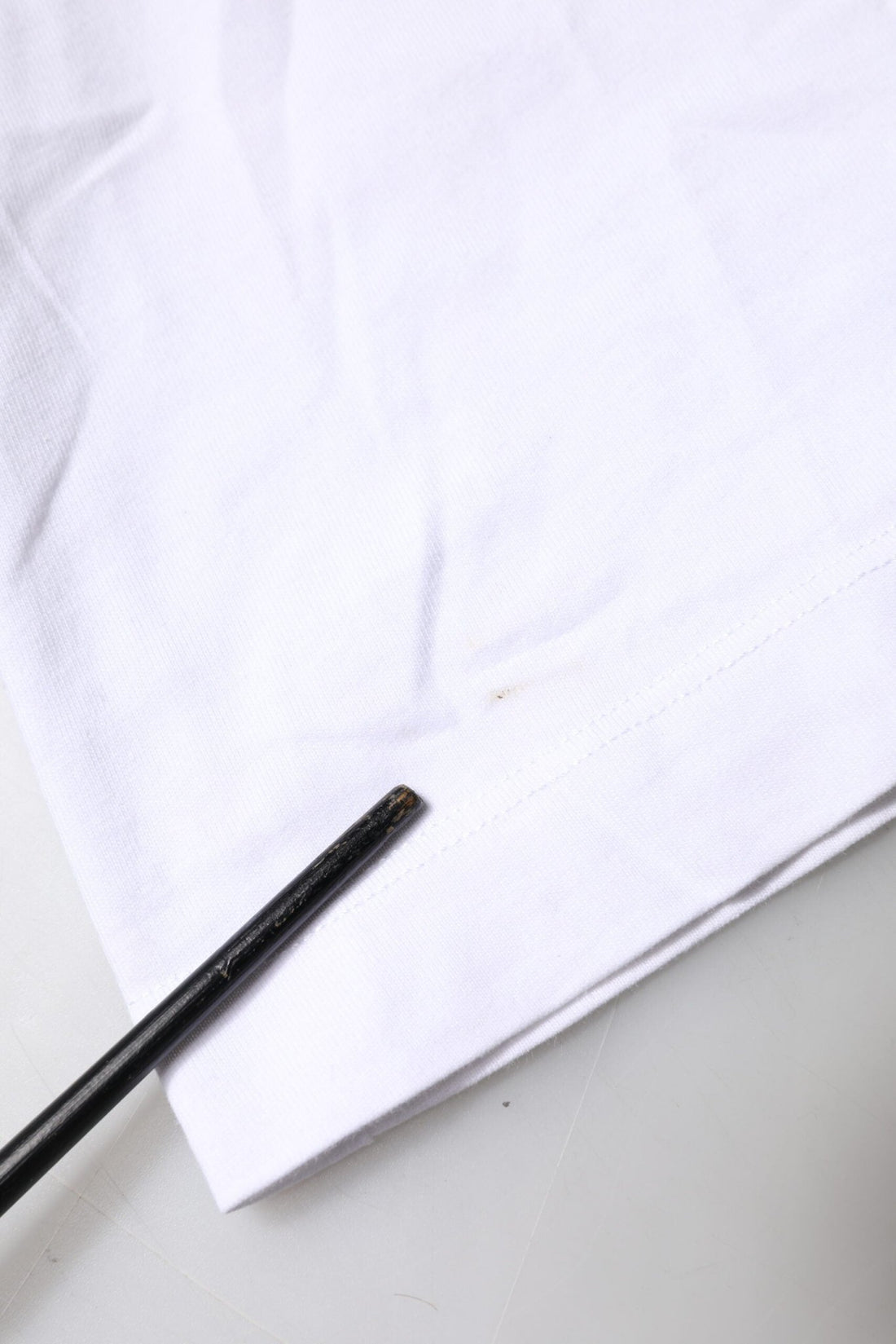Dolce & Gabbana White Cotton Logo Patch Crew Neck T-shirt - RIMODA