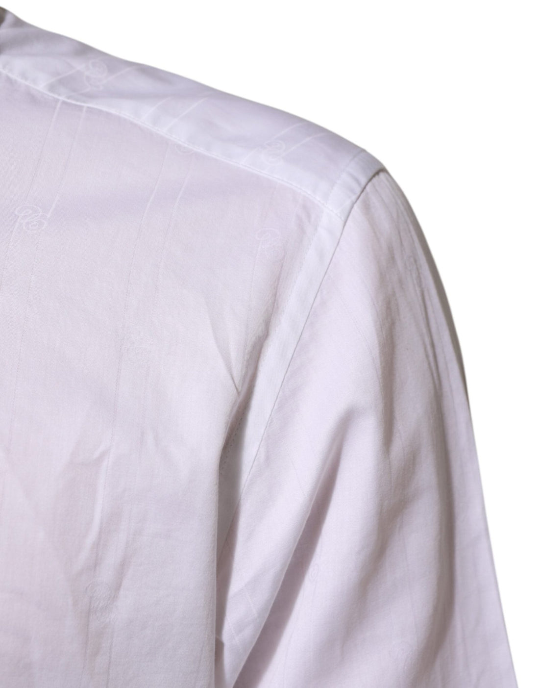 Dolce & Gabbana White Cotton MARTINI Men Formal Dress Shirt - RIMODA