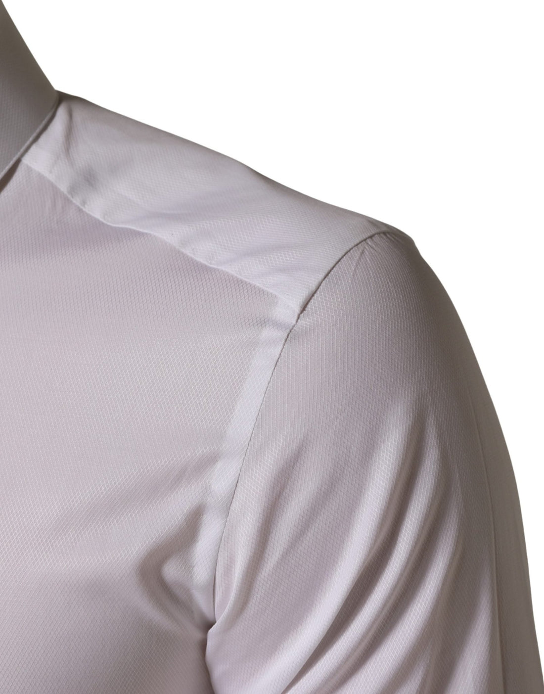 Dolce & Gabbana White Cotton Short Sleeves Button Down Shirt - RIMODA
